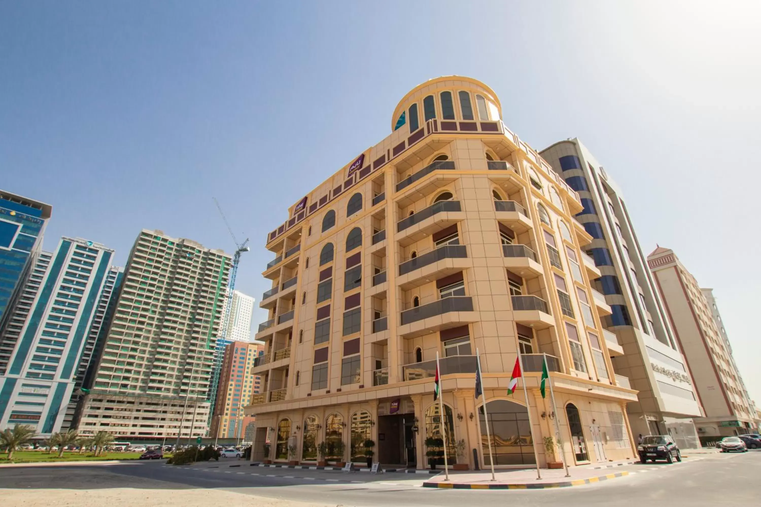 Property building in TIME Express Hotel Al Khan