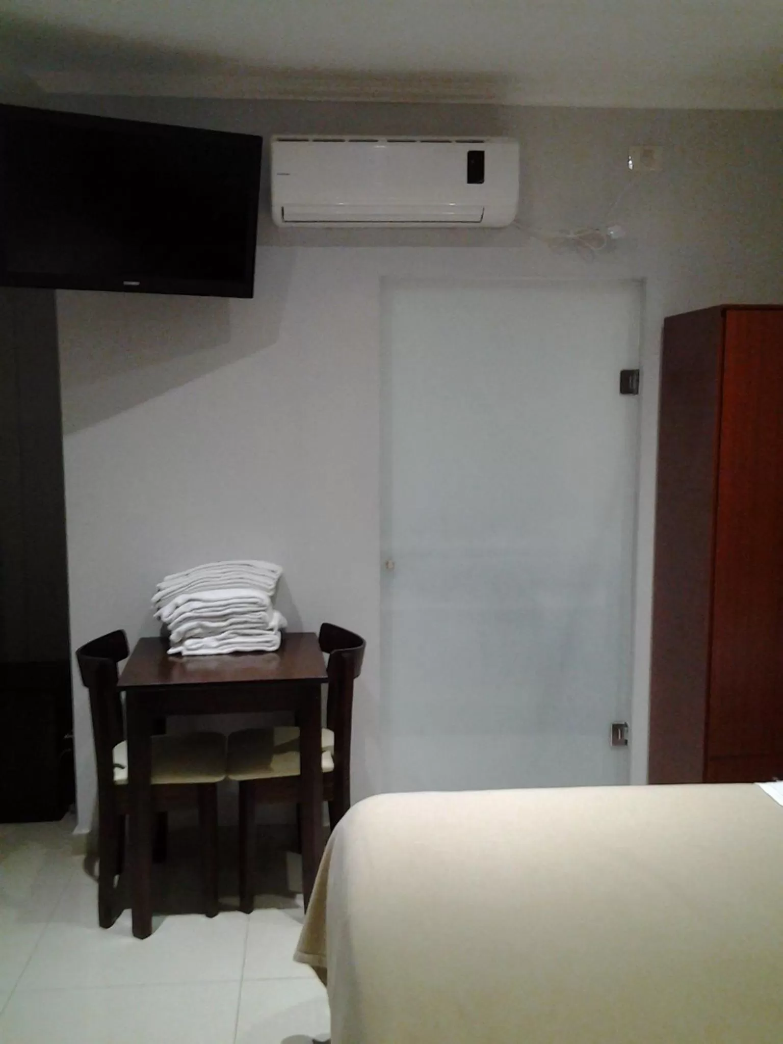 Decorative detail, Bed in Hotel Athos