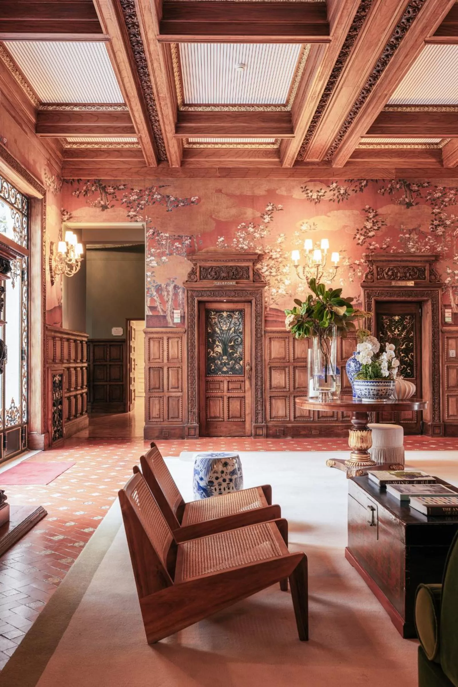 Lobby or reception in Hospes Infante Sagres Porto - Small Luxury Hotels Of The World