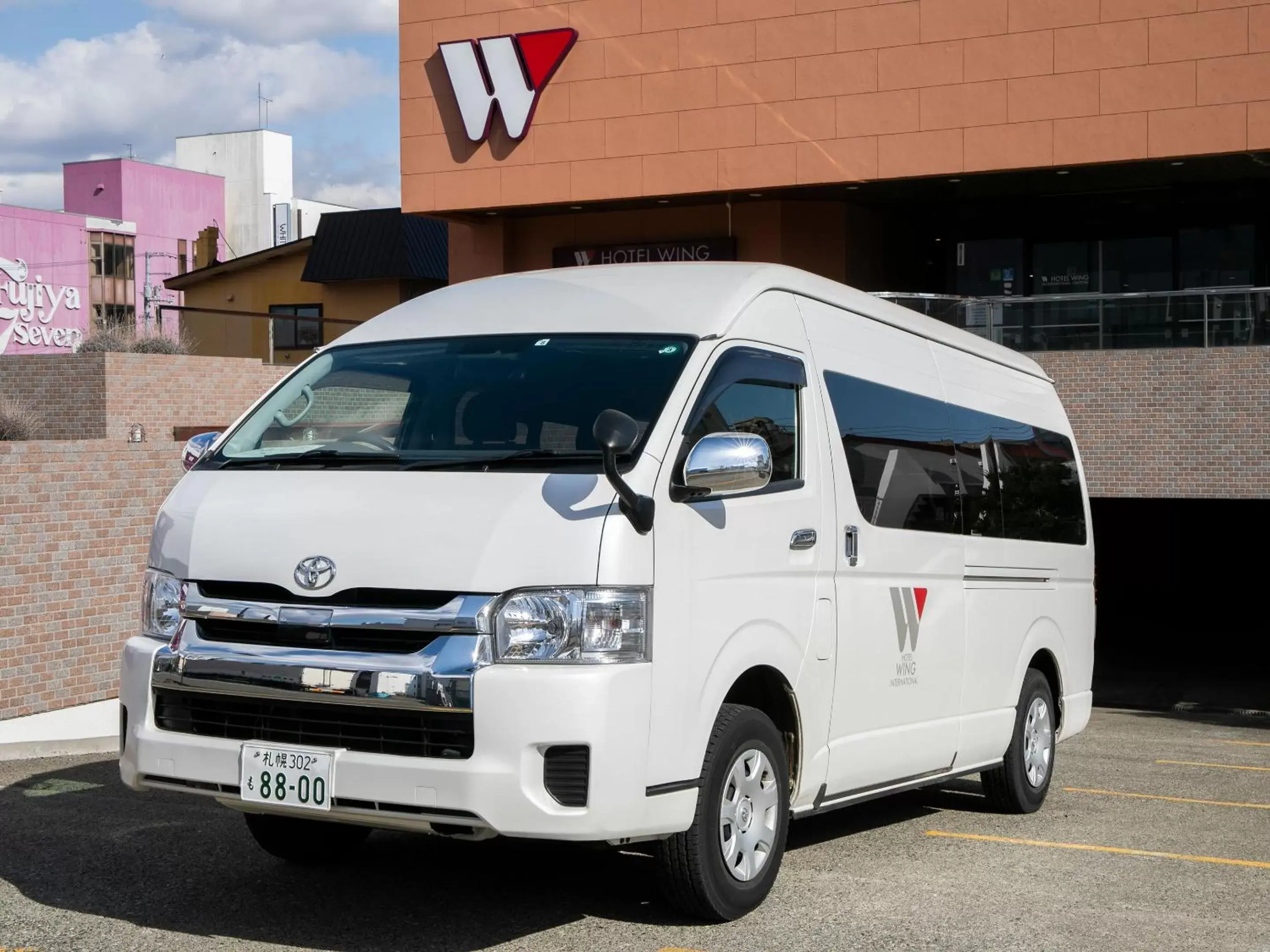 shuttle in Hotel Wing International Chitose