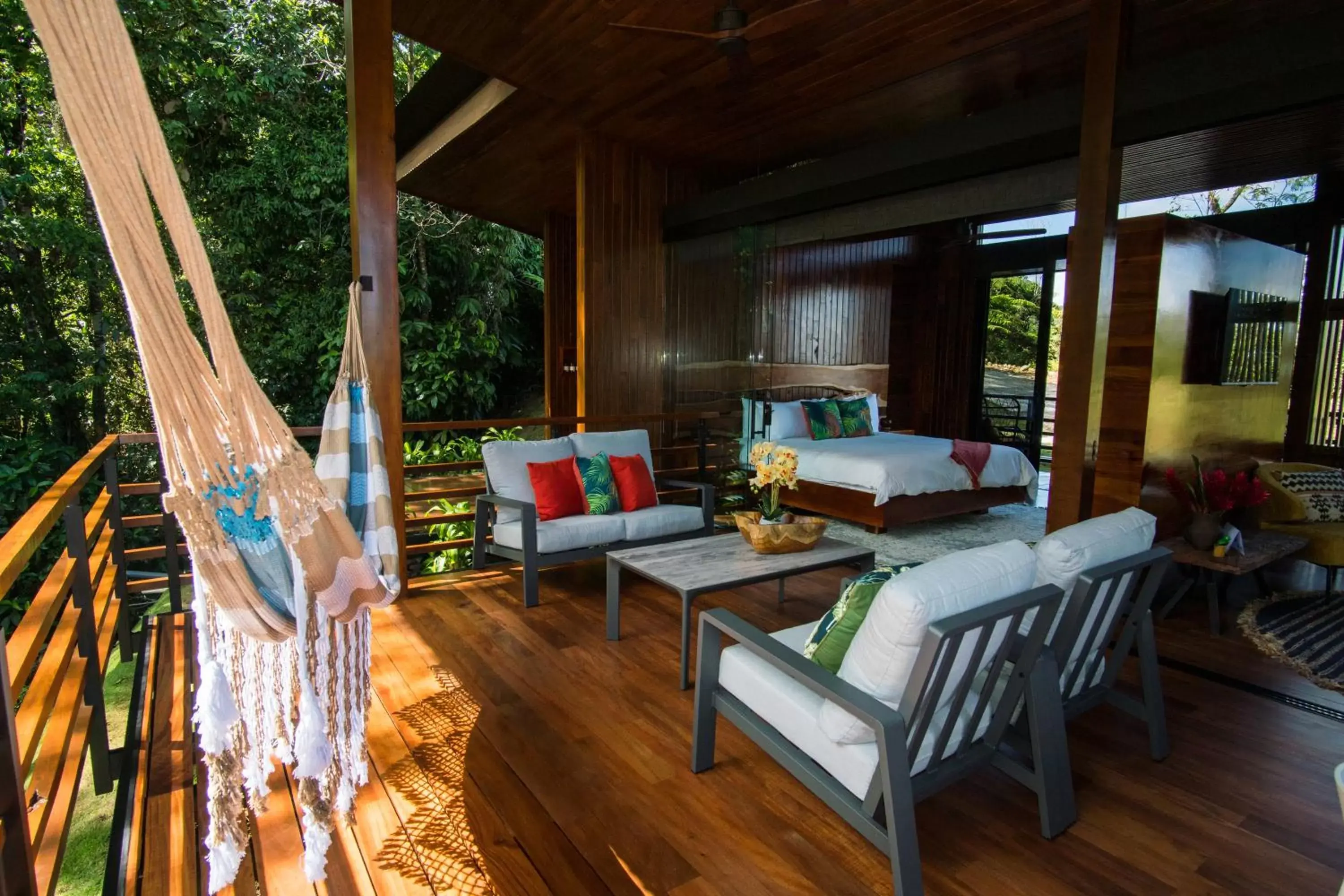 Balcony/Terrace, Seating Area in Ecolirios Boutique Hotel and Spa