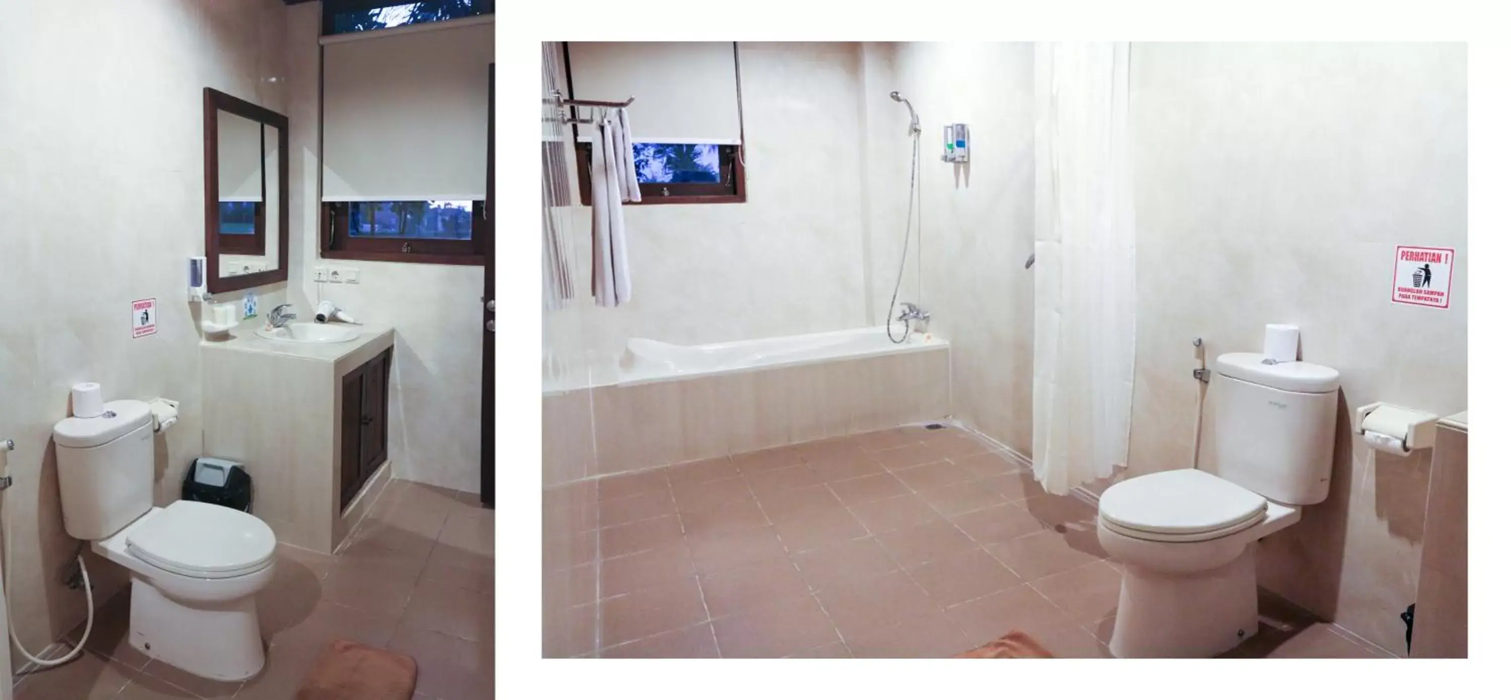 Bathroom in Sri Aksata Ubud Resort by Adyatma Hospitality