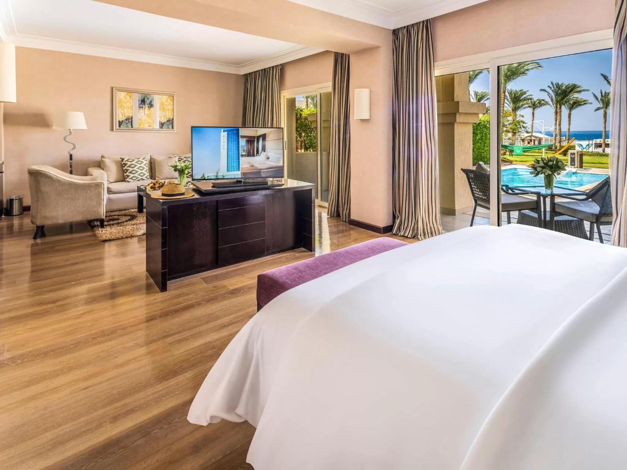 Bedroom in Rixos Sharm El Sheikh - Ultra All Inclusive Adults Only 18 Plus