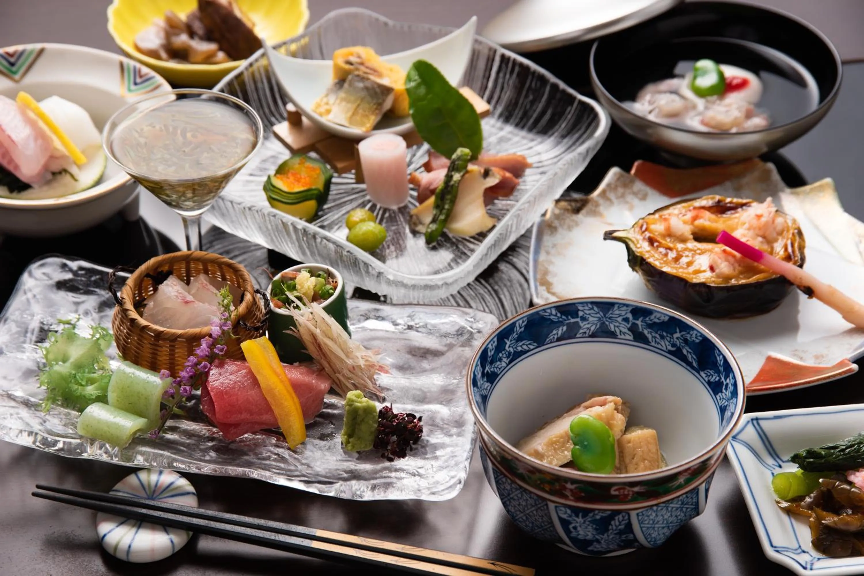 Dinner in Hotel Hagoromo