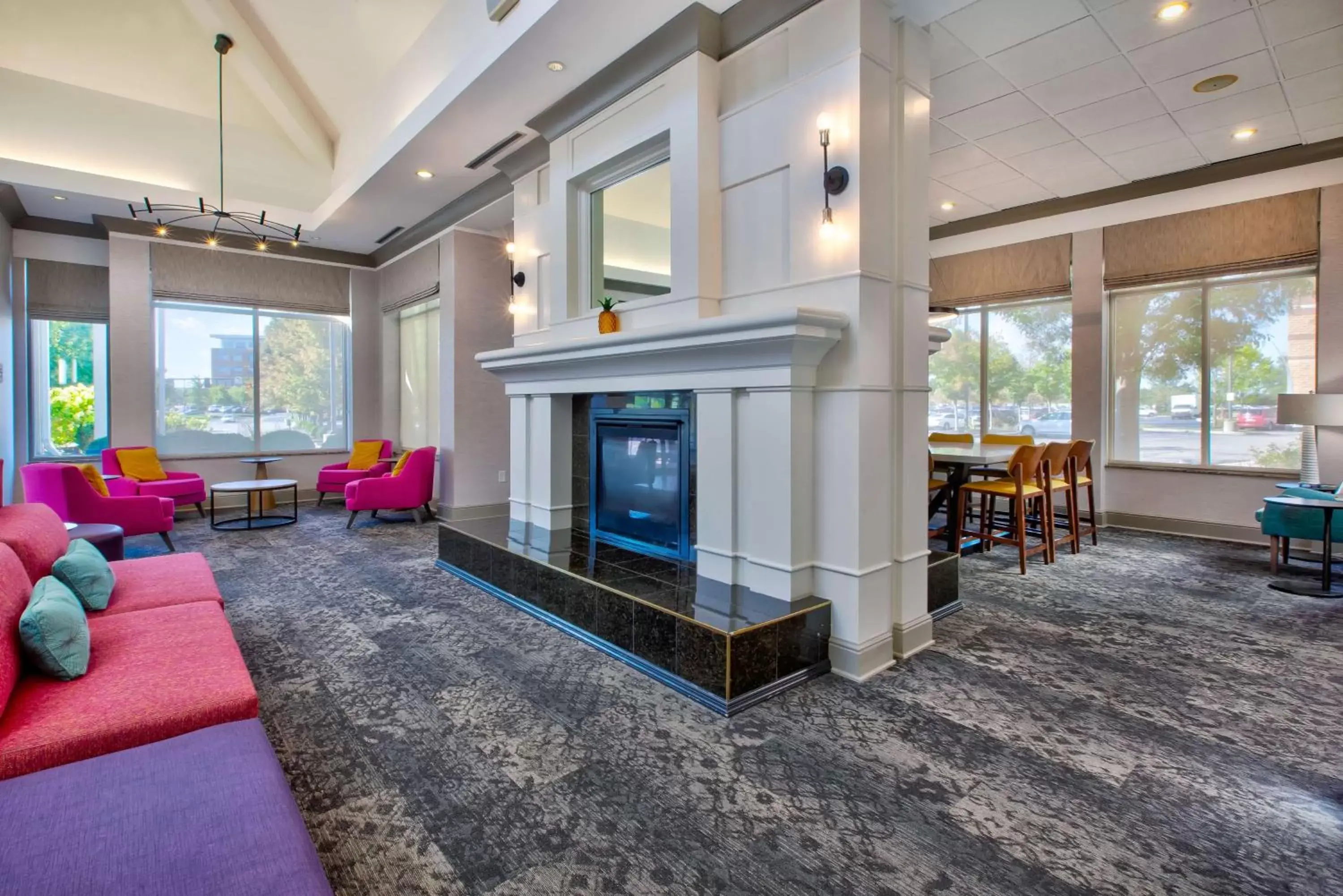 Lobby or reception in Hilton Garden Inn Dayton/ Beavercreek