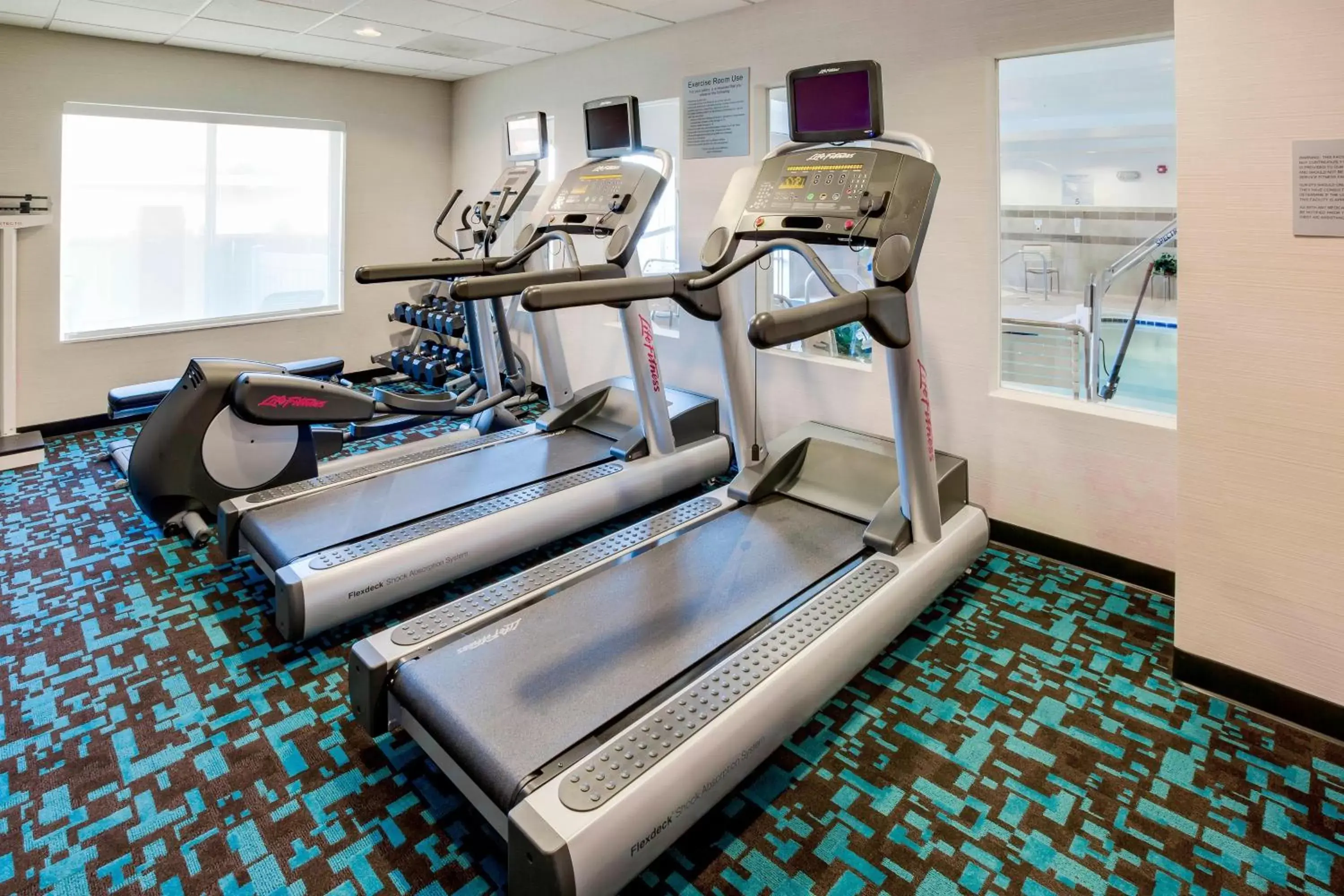 Fitness centre/facilities, Fitness Center/Facilities in Fairfield Inn and Suites South Hill I-85