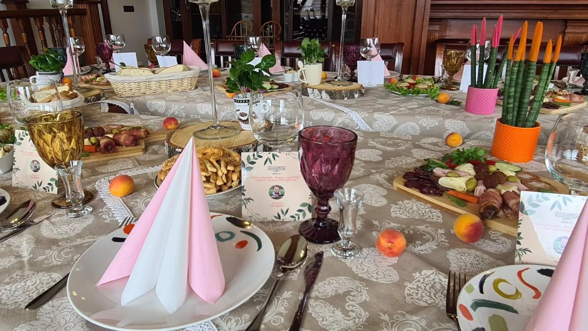 Food and drinks in Art'e Boutique Hotel