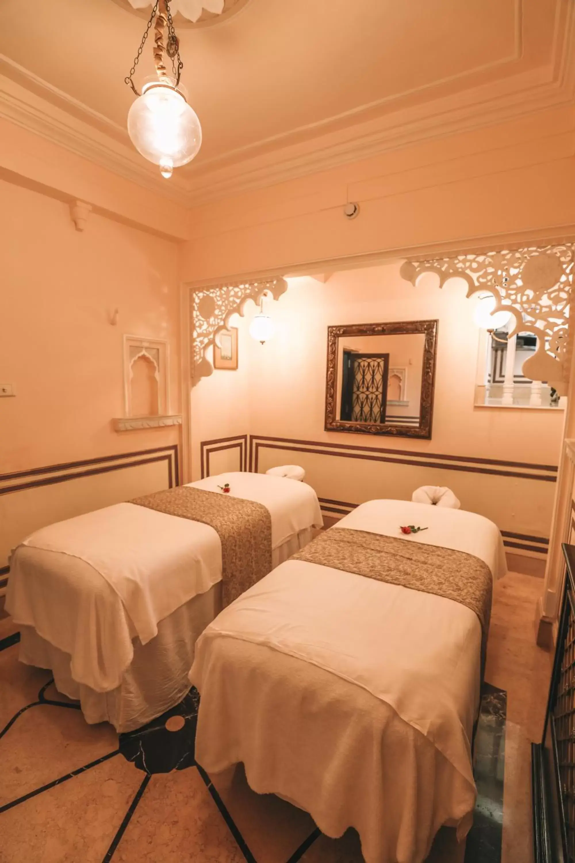 Massage, Bed in Taj Lake Palace Udaipur