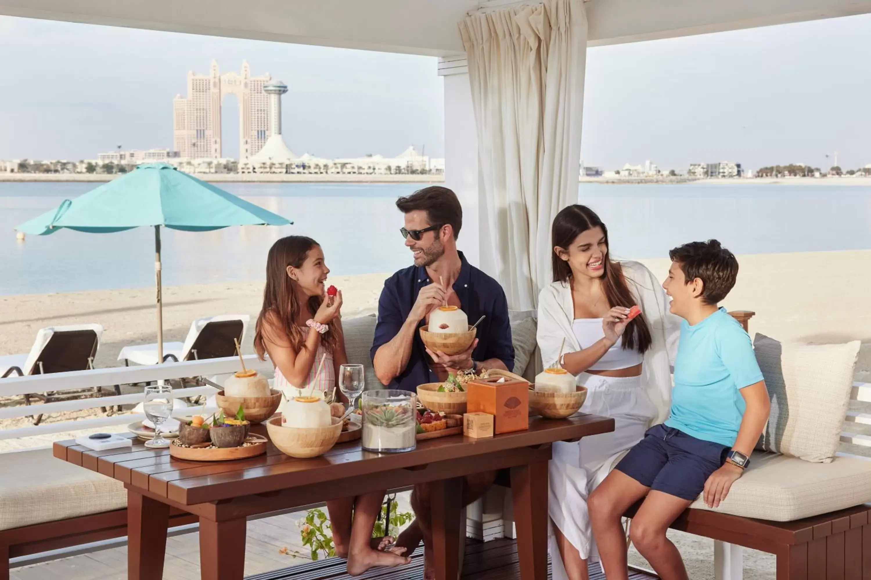 Beach in Emirates Palace Mandarin Oriental, Abu Dhabi