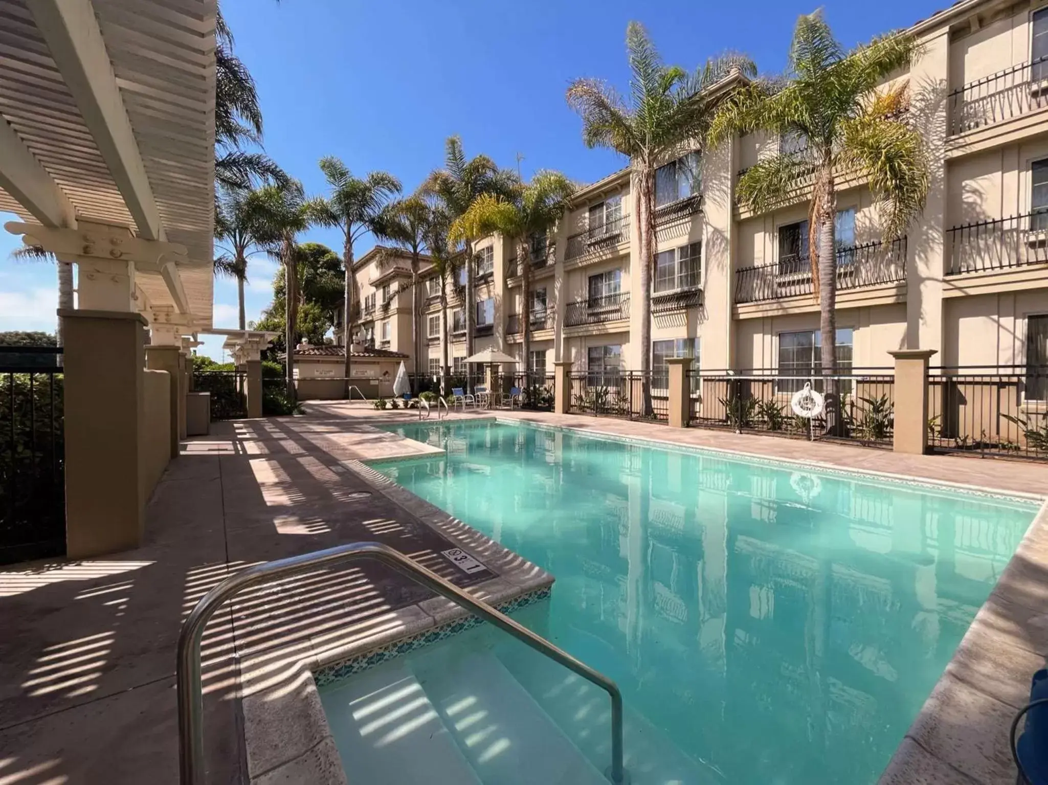 Pool view, Swimming Pool in Studio 6 Carlsbad, CA