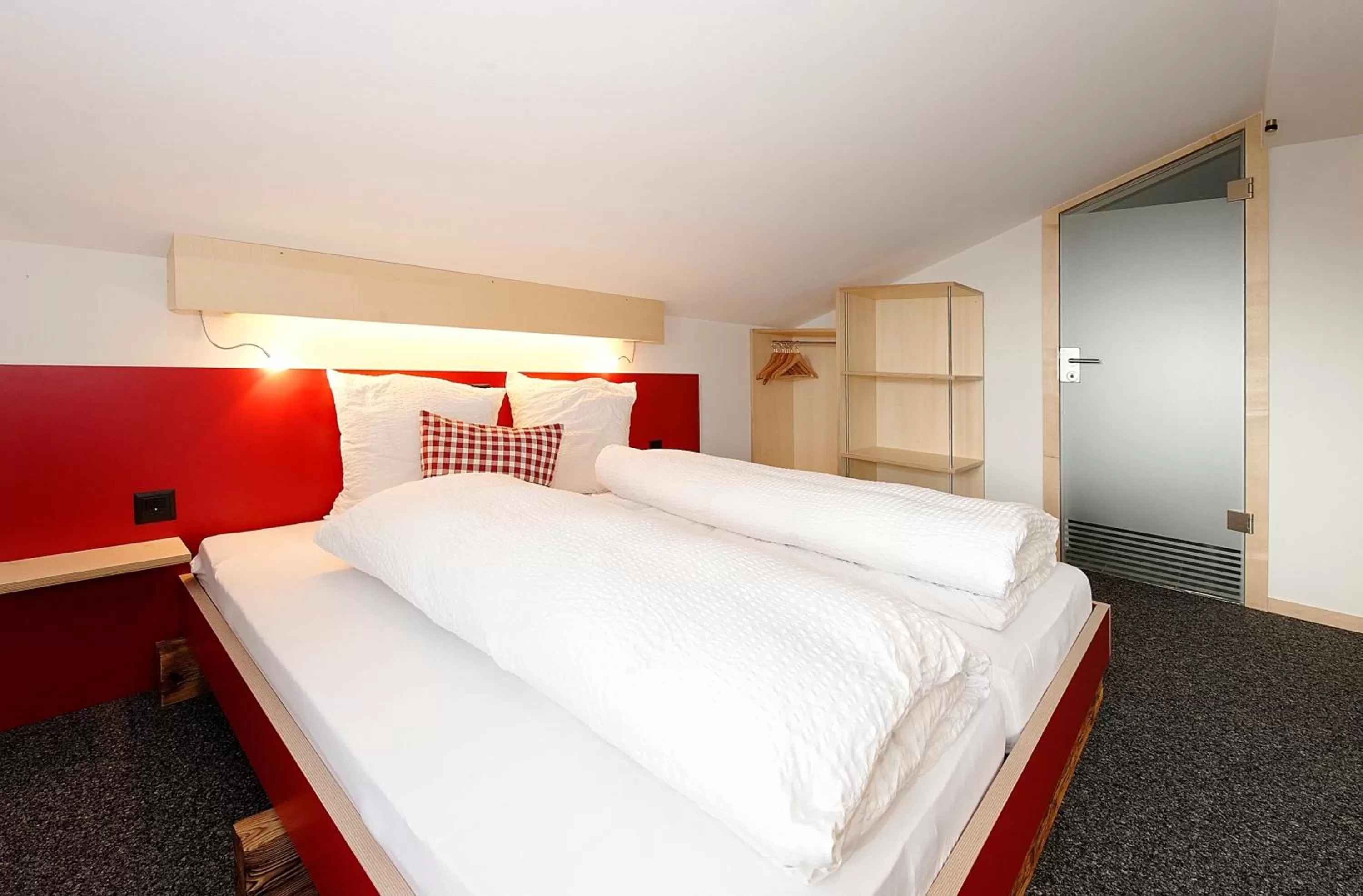 Bed in Alpinhotel Bort