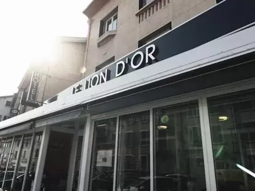Property building in Hôtel Restaurant Le Lion d'Or