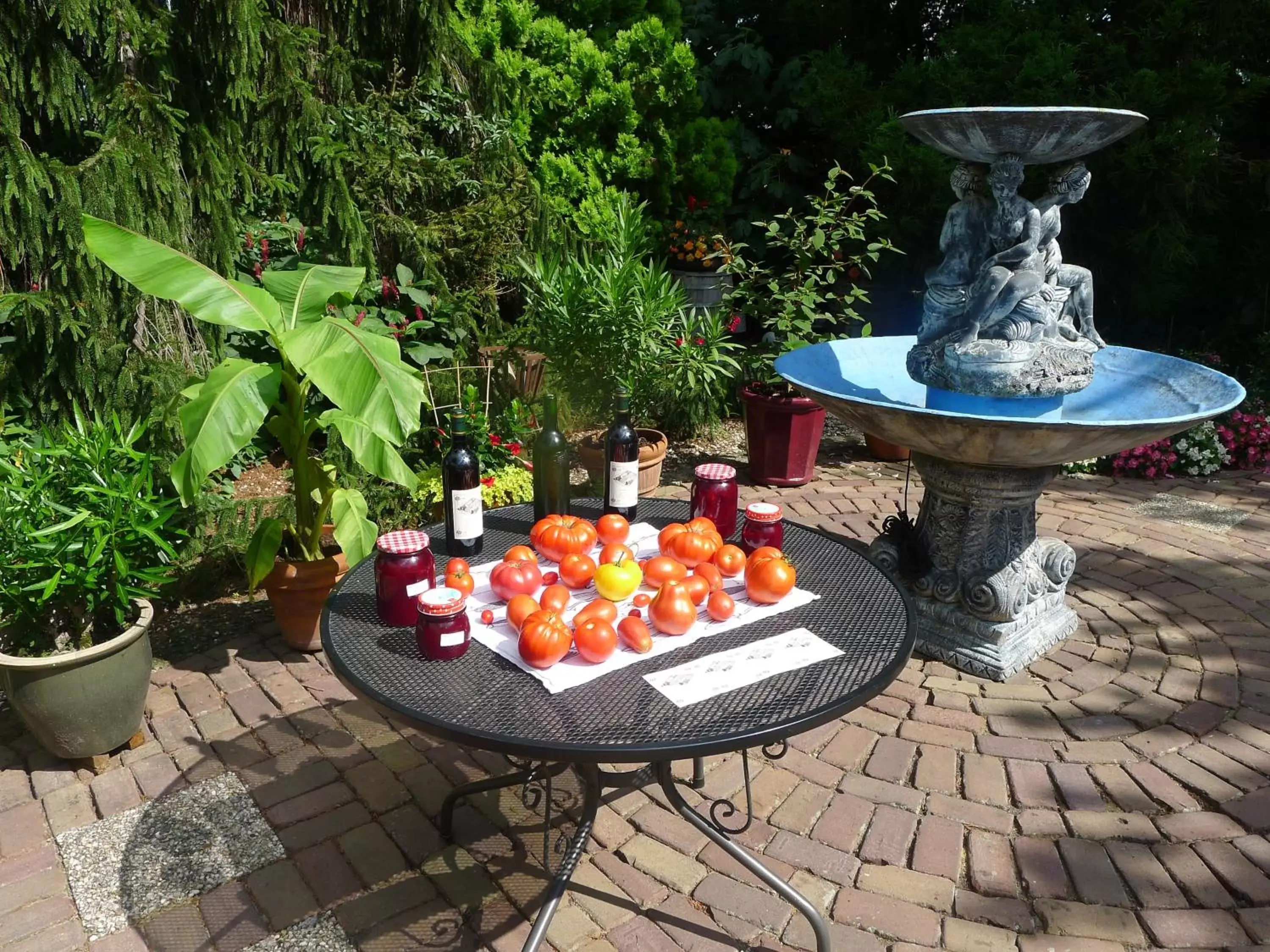 Food and drinks in B&B De Kleine Wijngaard