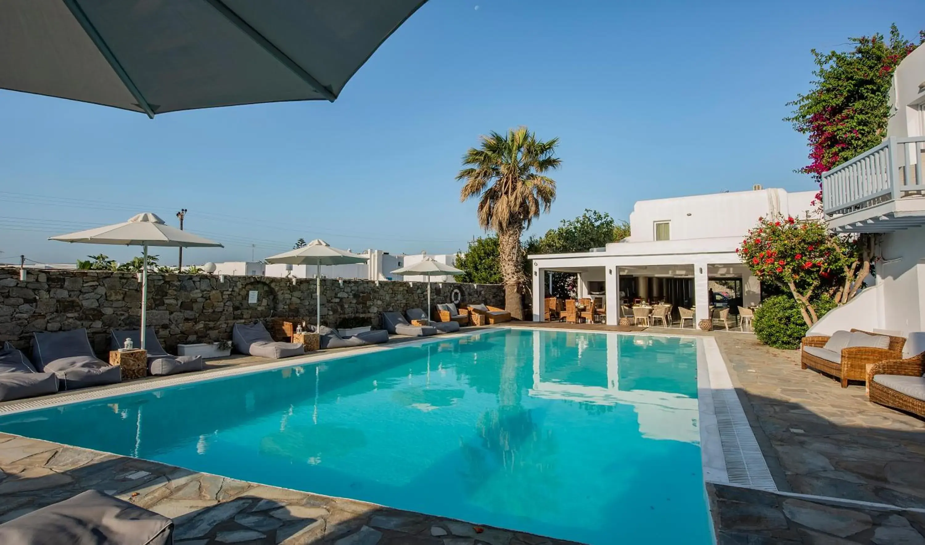 Restaurant/places to eat, Swimming Pool in Dionysos Hotel