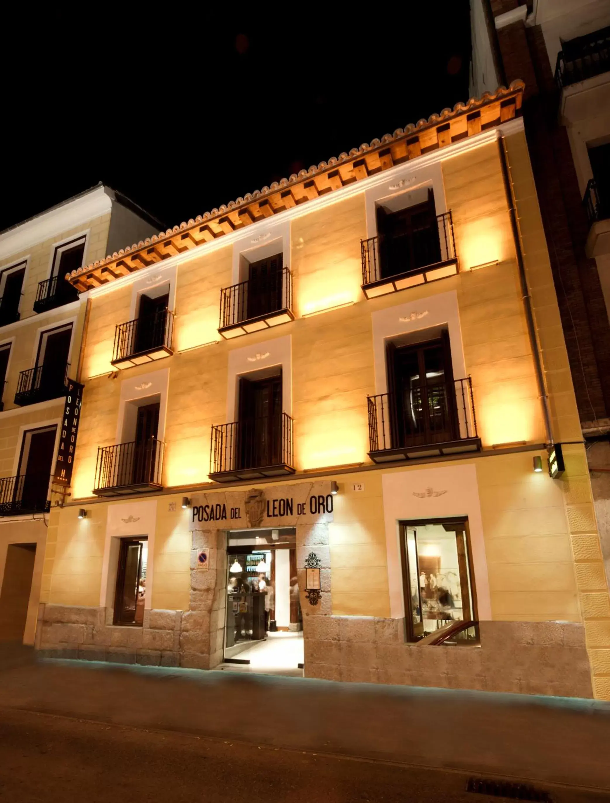 Facade/entrance in Posada del León de Oro Boutique Hotel