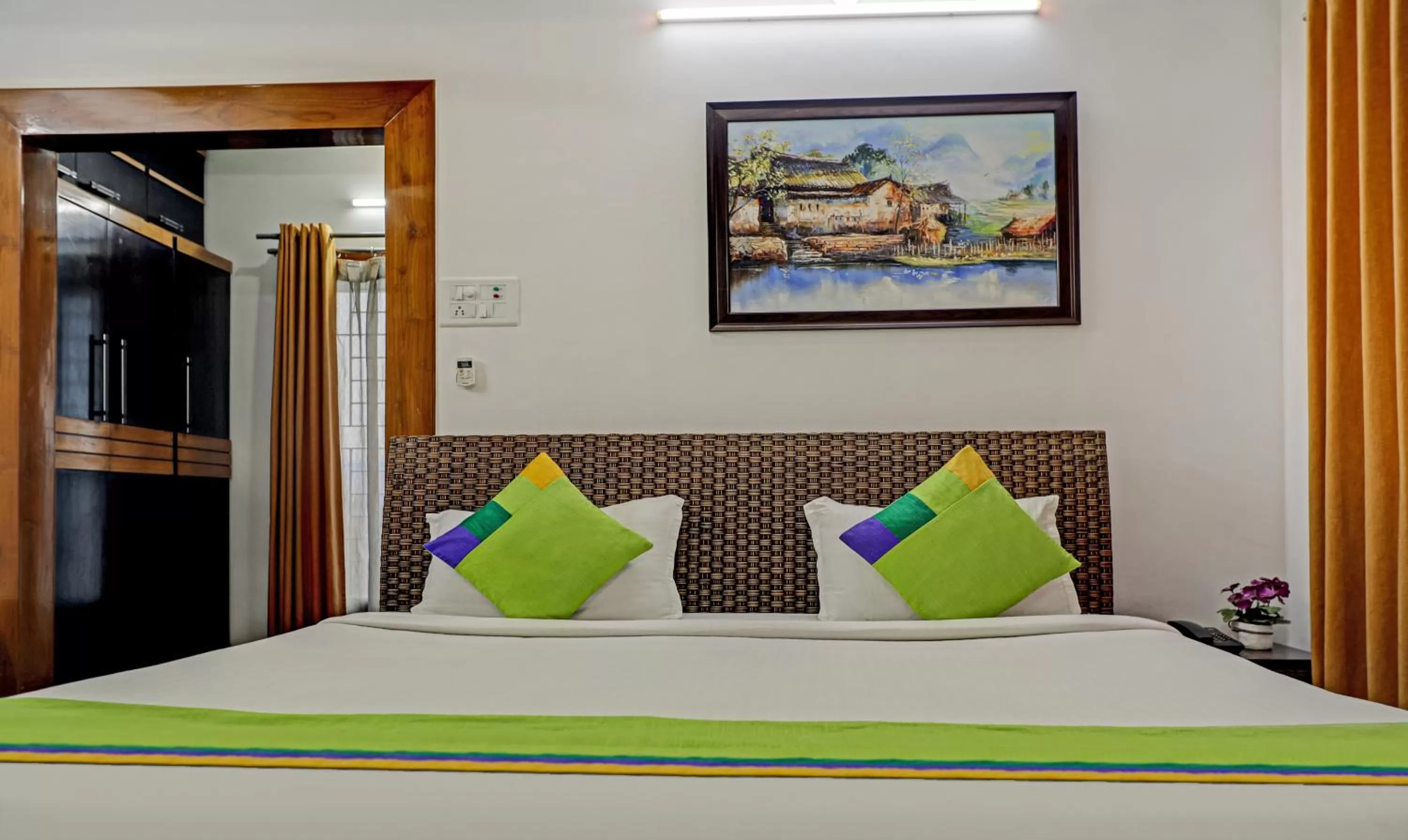Bedroom, Bed in Treebo Umal Homestay Ganeshguri