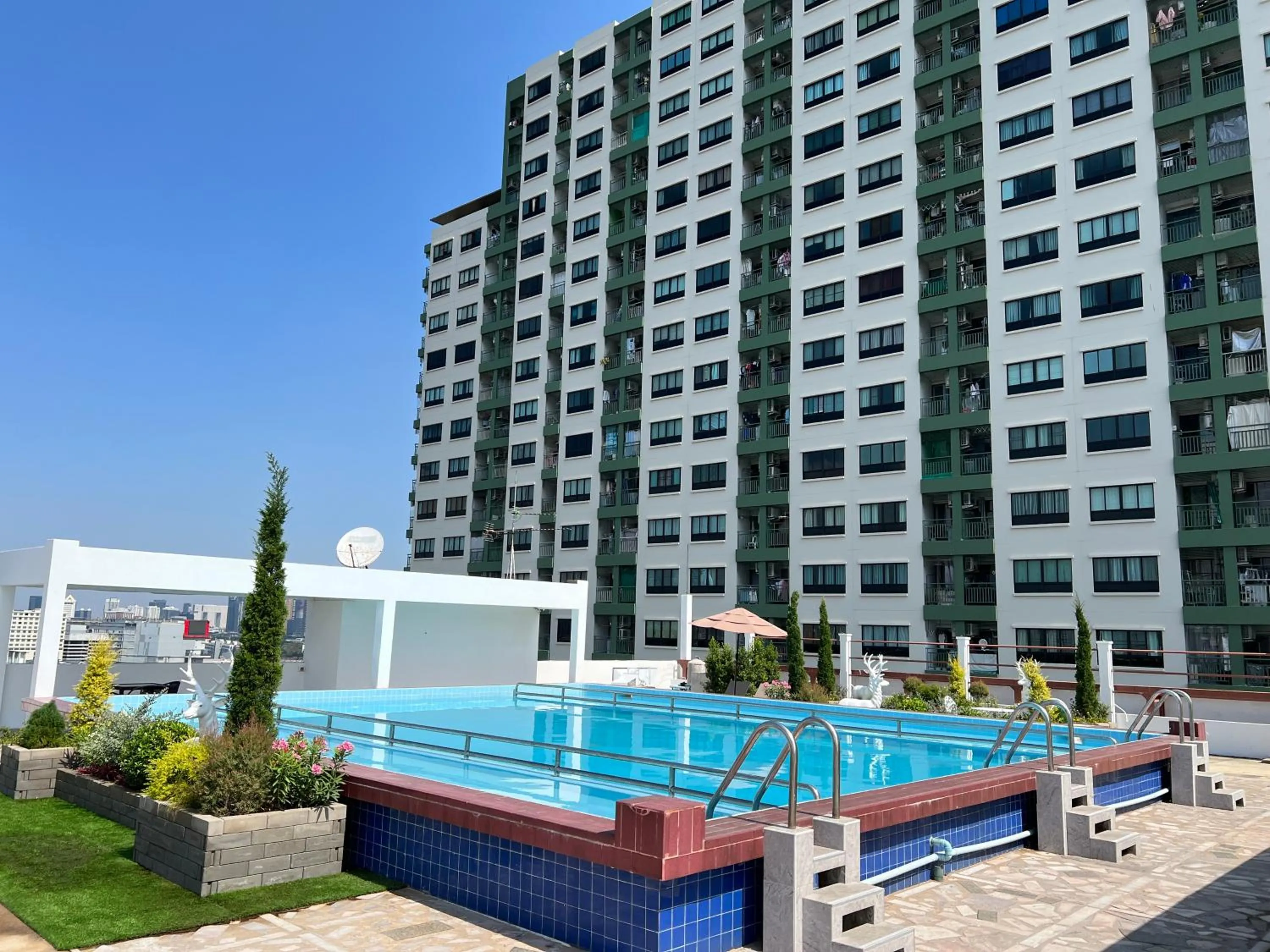 Swimming pool in Elizabeth Hotel