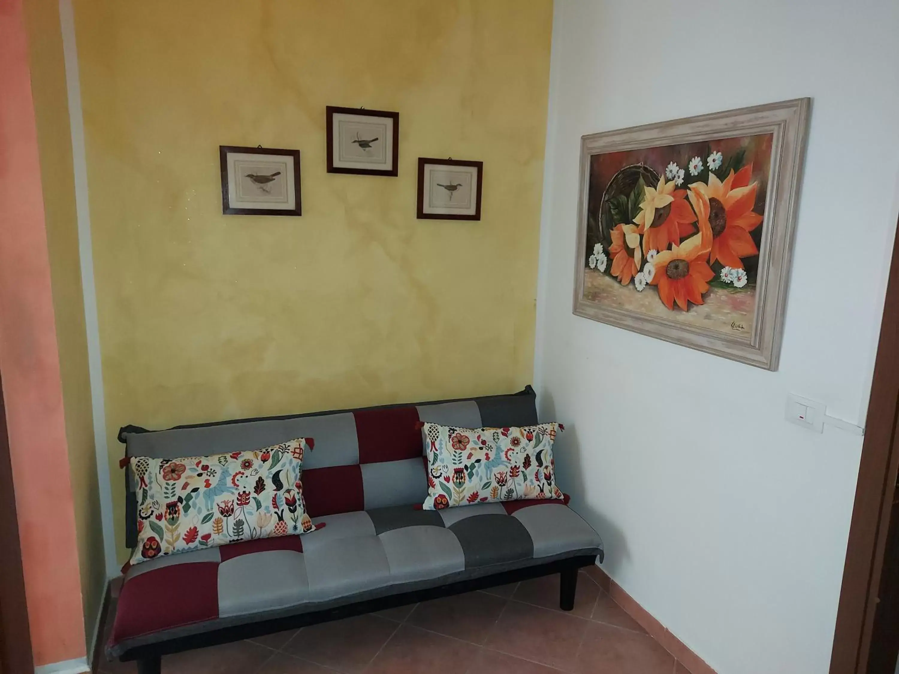 Seating Area in Nostra Casa suite