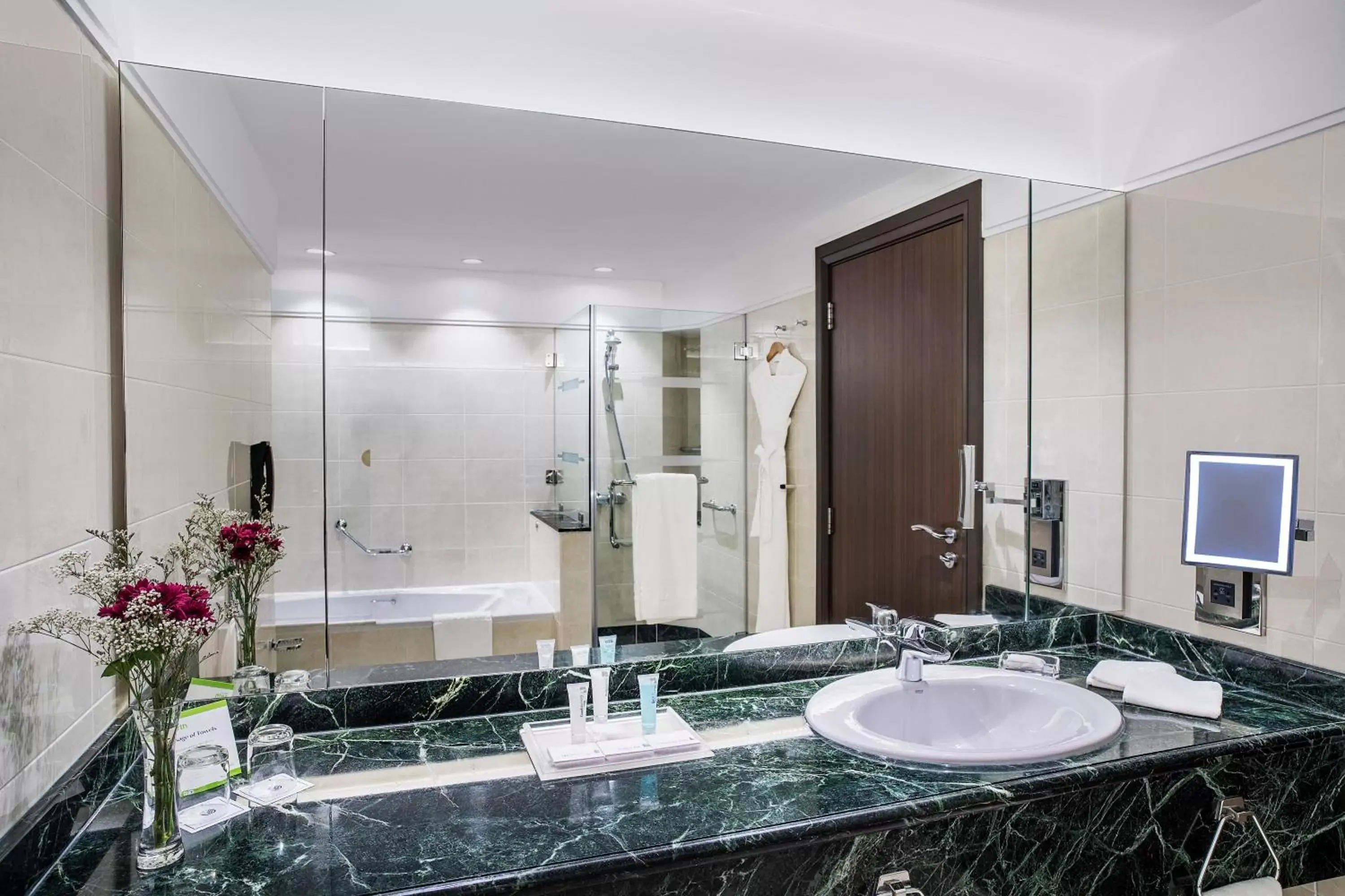 Bathroom in Al Maha Arjaan by Rotana