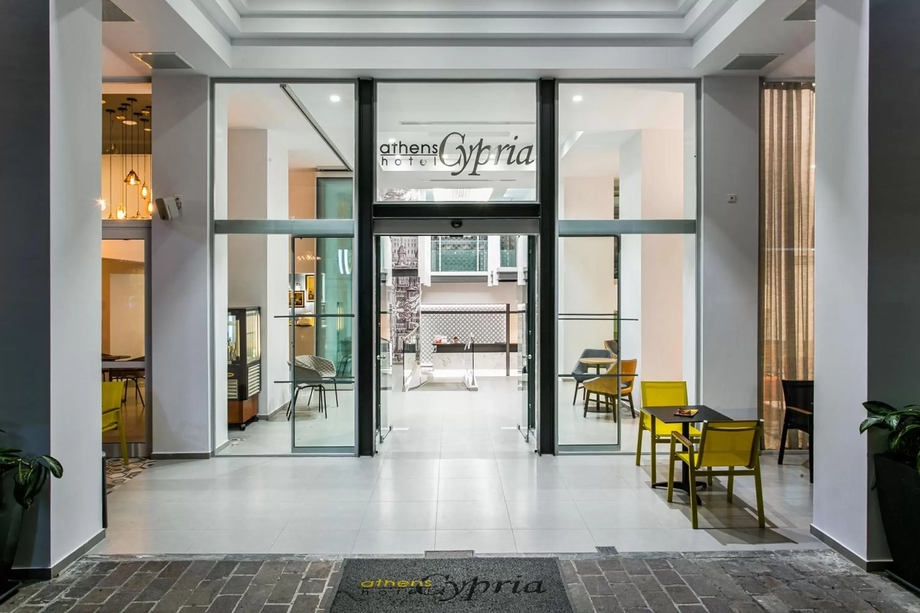 Facade/entrance in Athens Cypria Hotel