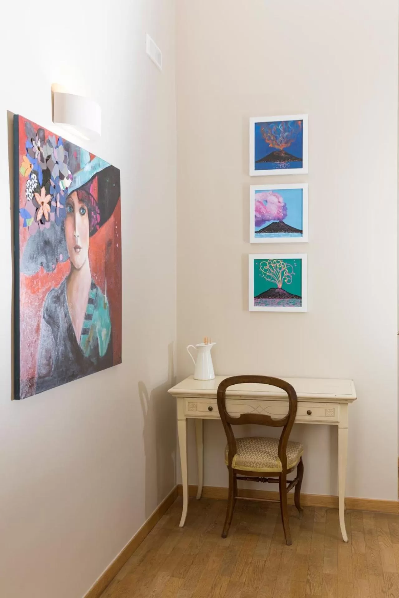 Seating area in B&B Donna Adelina