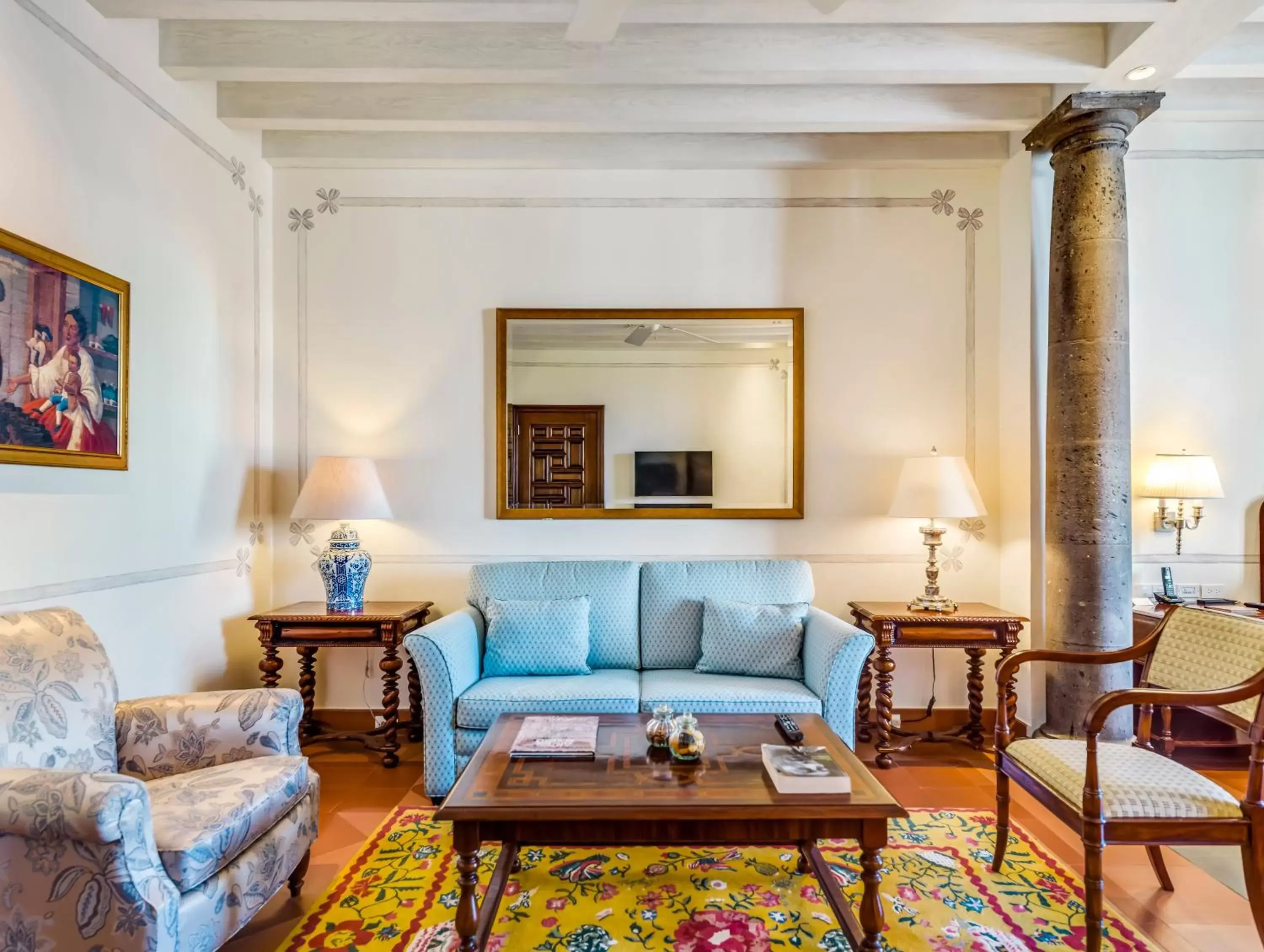 Living room, Seating Area in Hotel Solar de las Animas