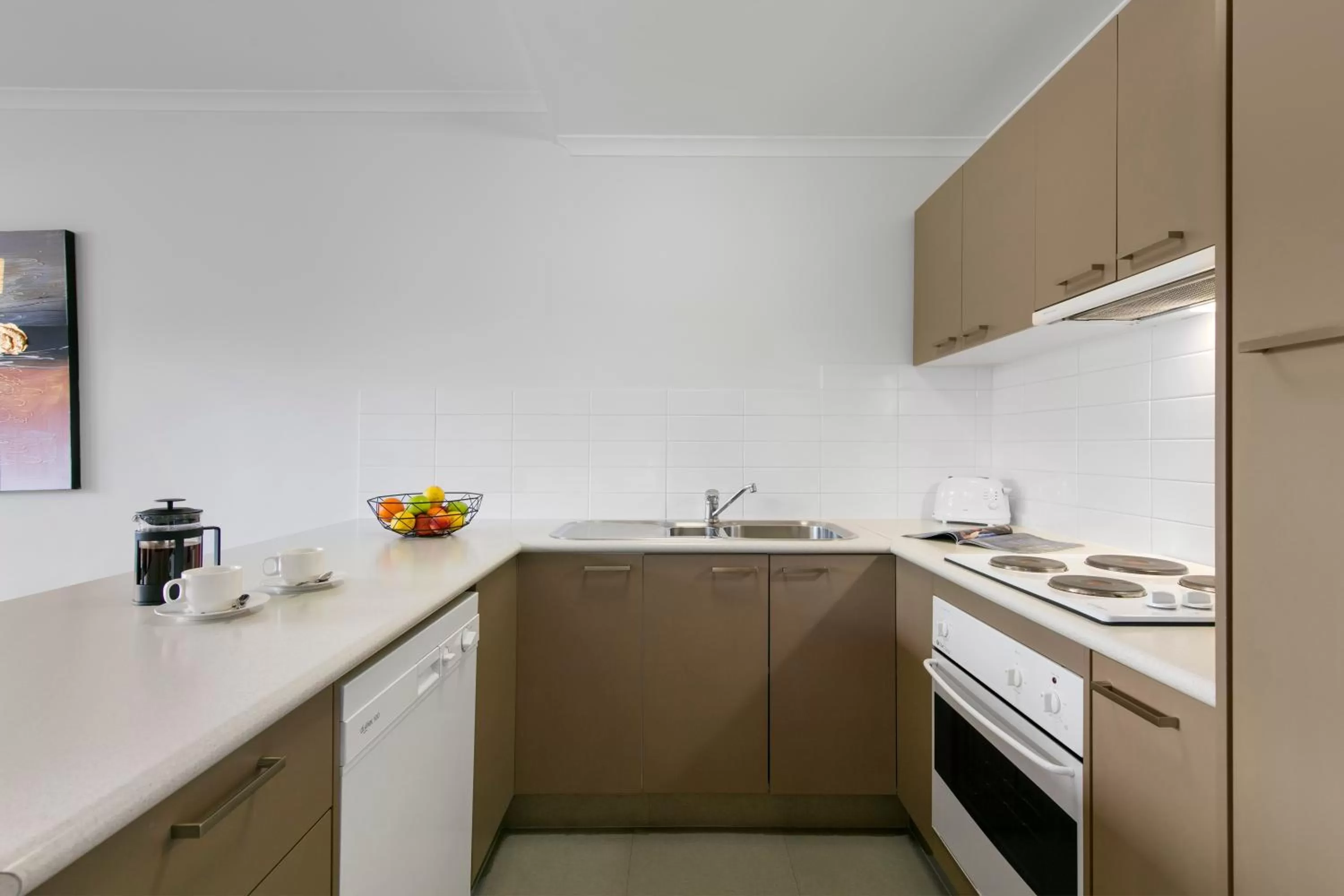 Kitchen or kitchenette in Quest Bendigo