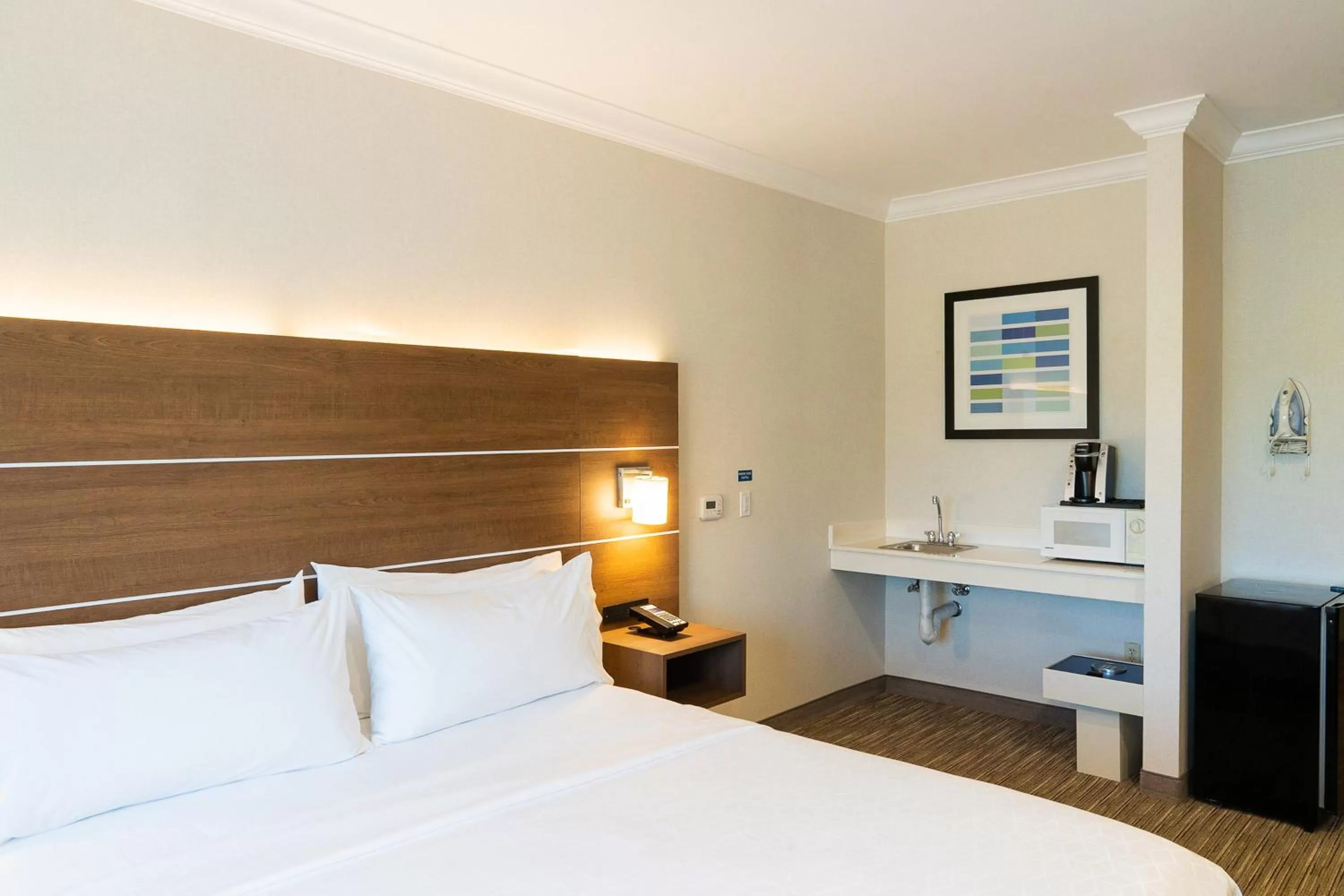 Photo of the whole room, Bed in Holiday Inn Express Davis-University Area by IHG