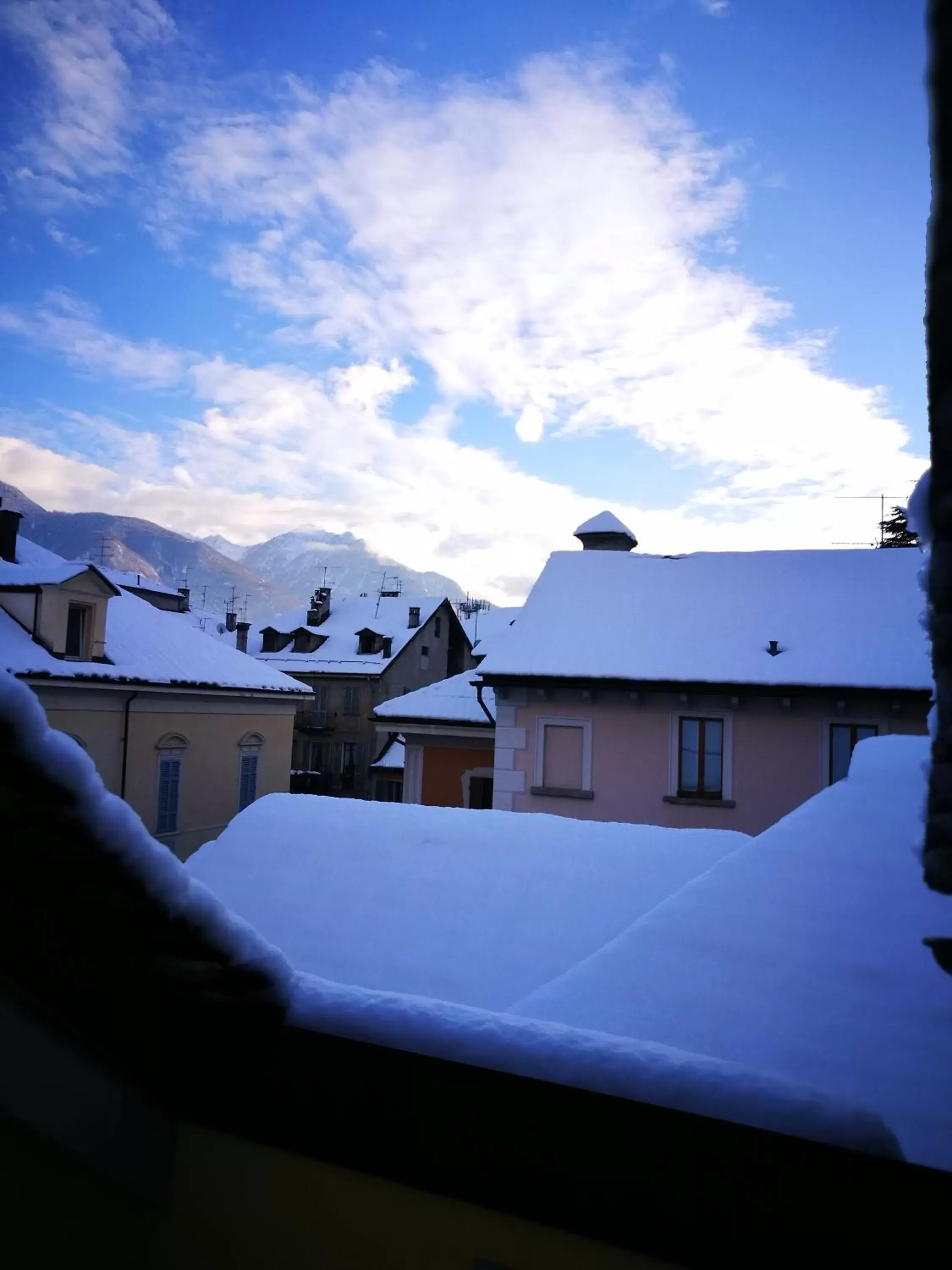 View (from property/room), Winter in Domus Residence