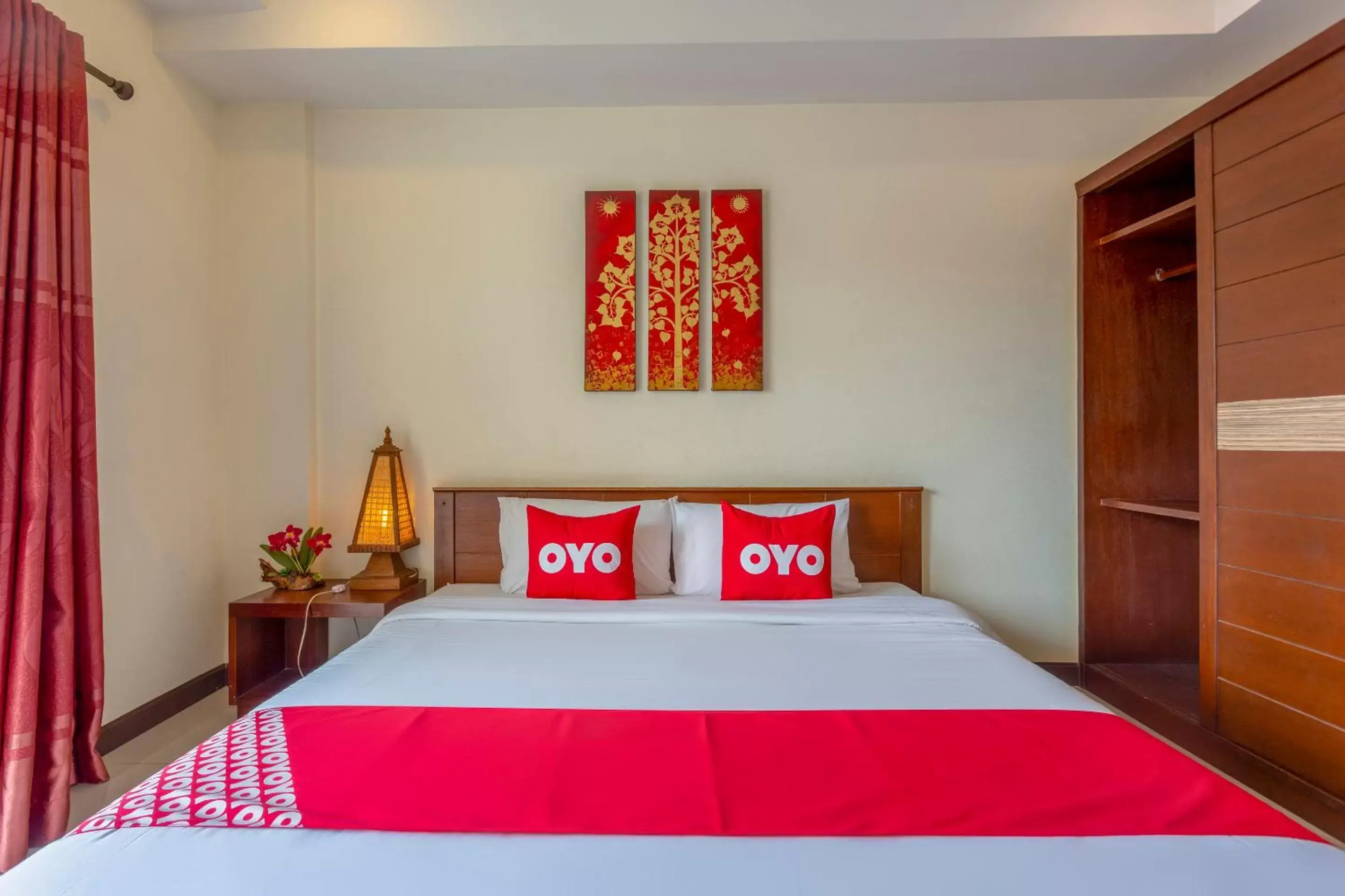 Bedroom, Bed in OYO 1014 Le Viengping