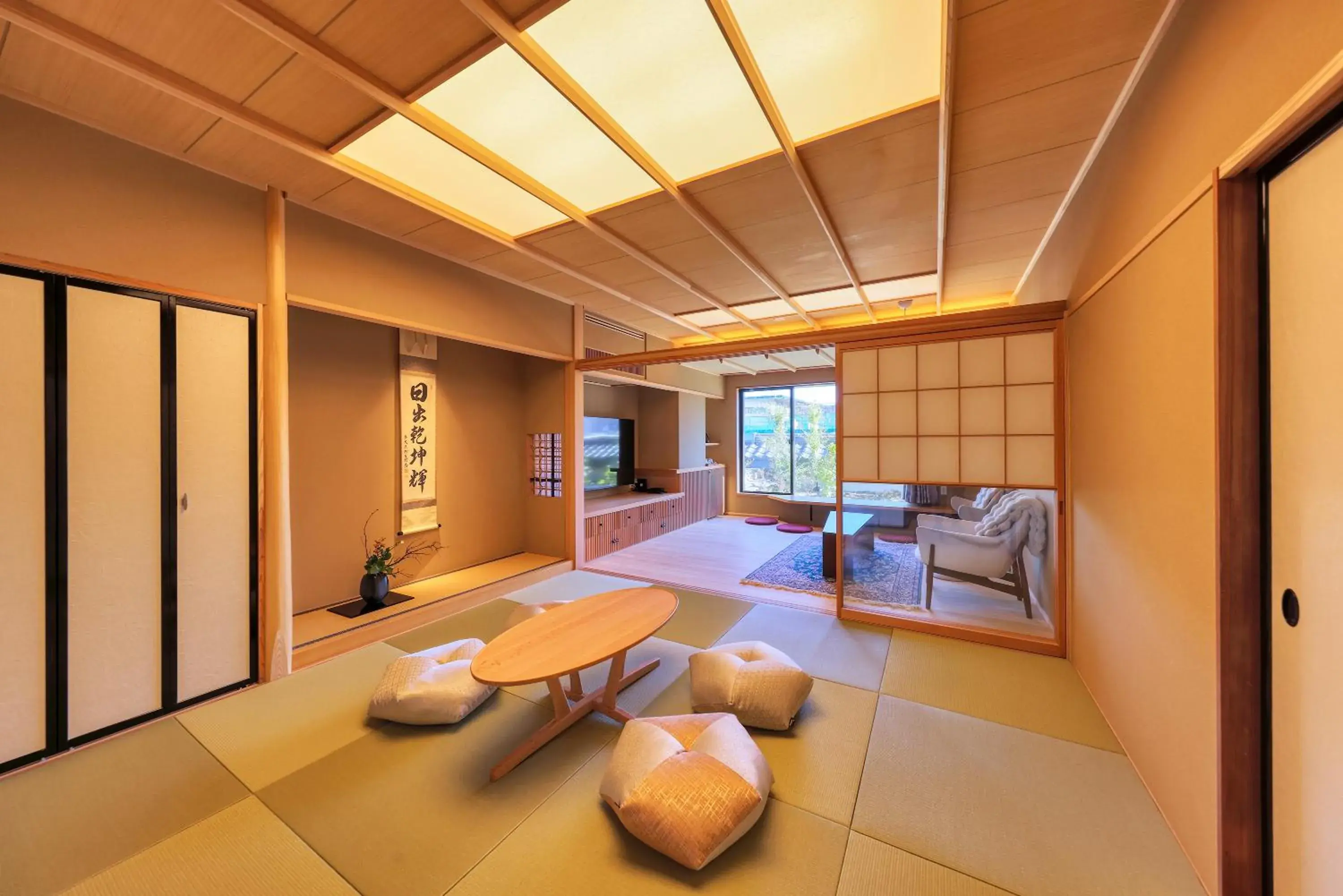 Photo of the whole room in Honjin Hiranoya Kachoan