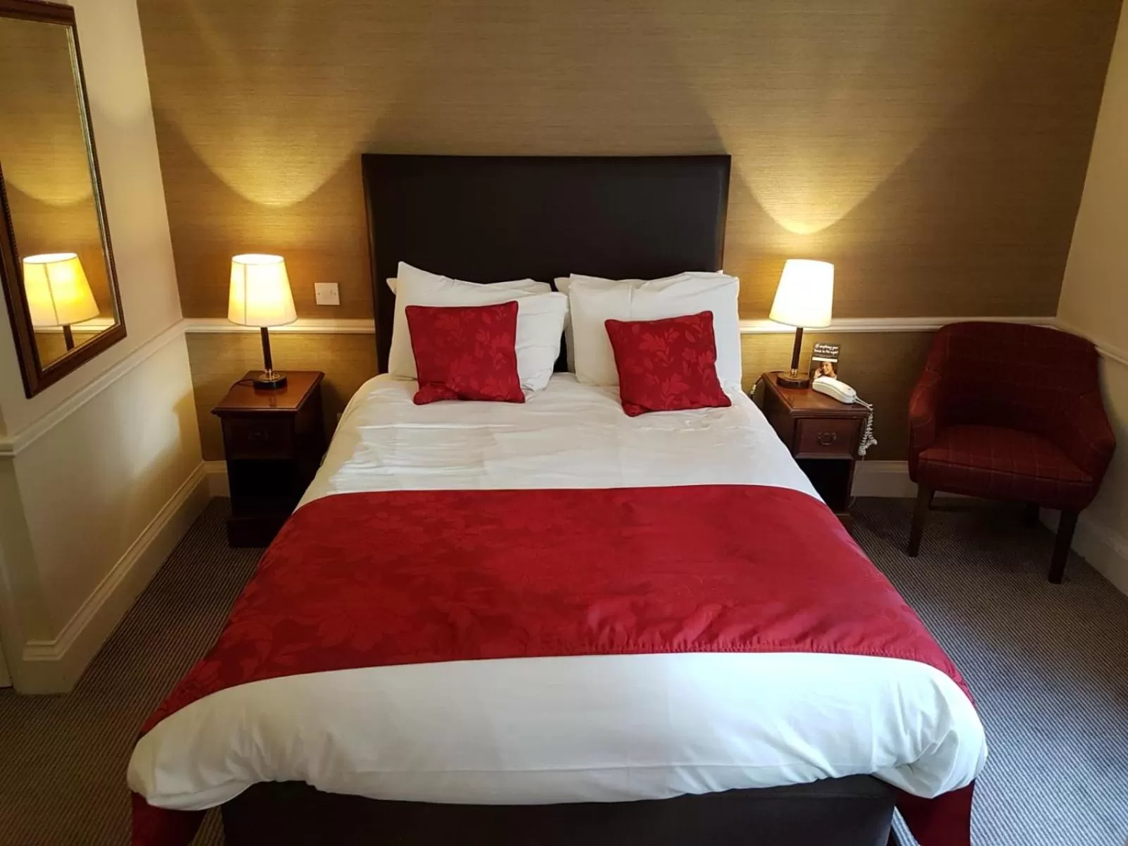 Bed in Rothley Court Hotel by Greene King Inns