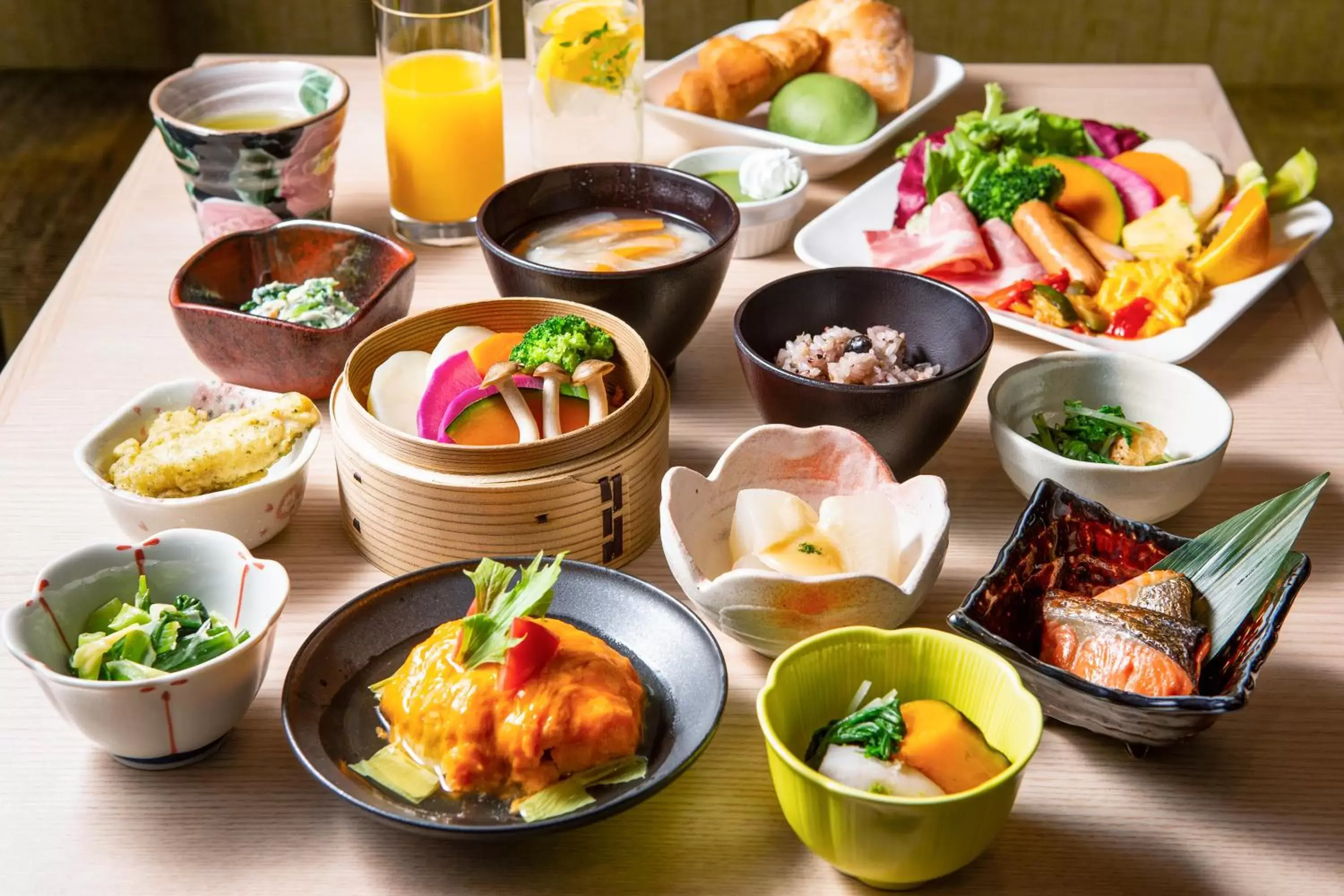 Breakfast in Mitsui Garden Hotel Kyoto Station