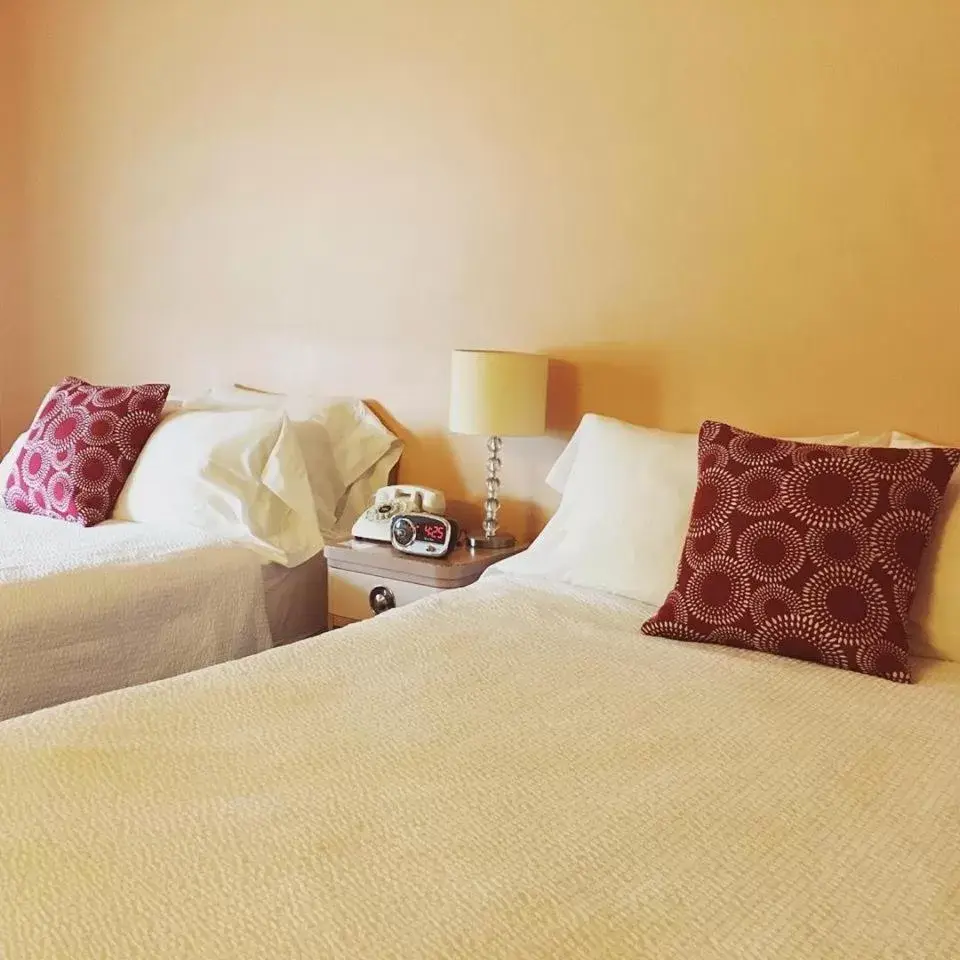 Bed in Holiday Music Motel Bed in Holiday Music Motel