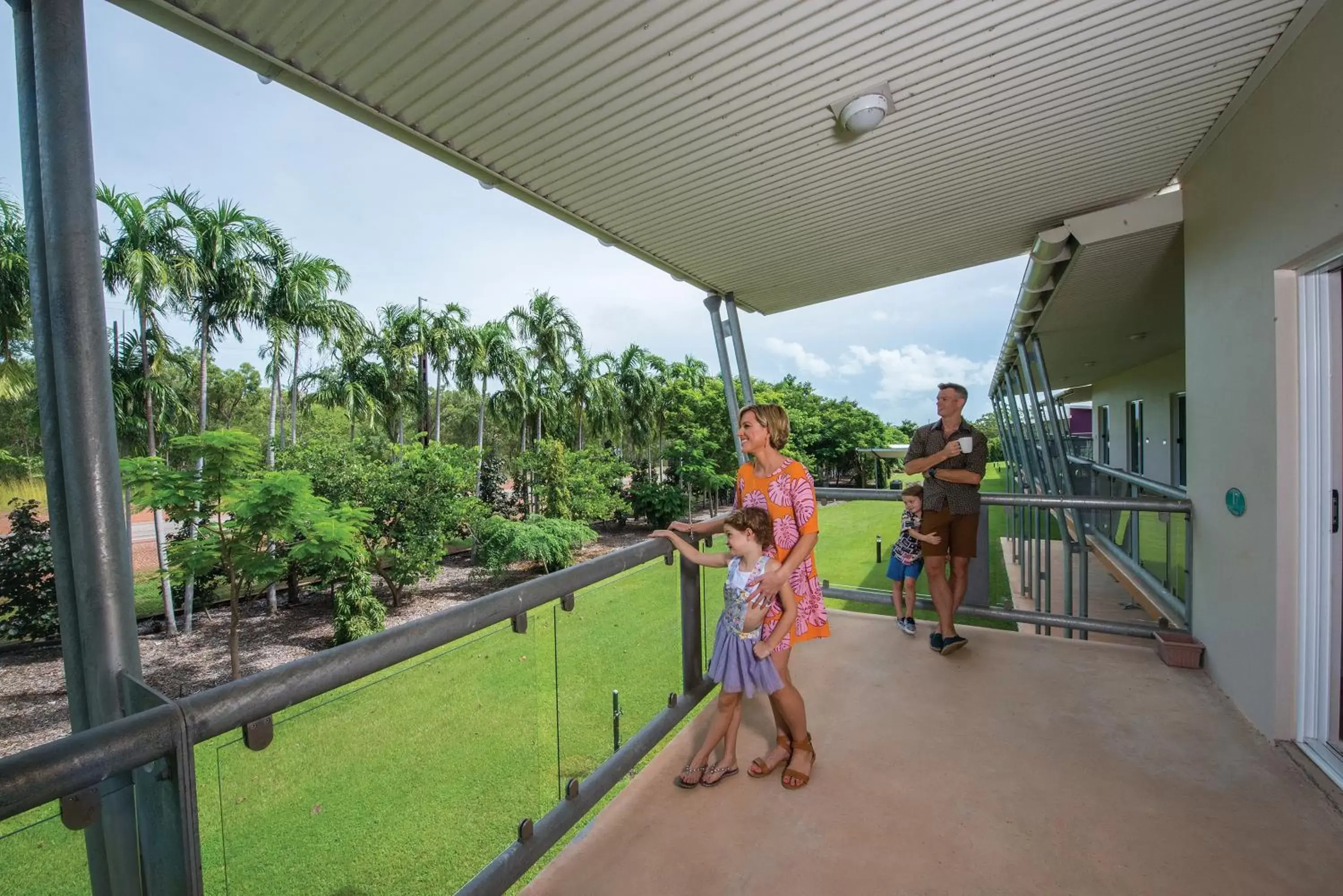 Balcony/Terrace in Club Tropical Resort Darwin