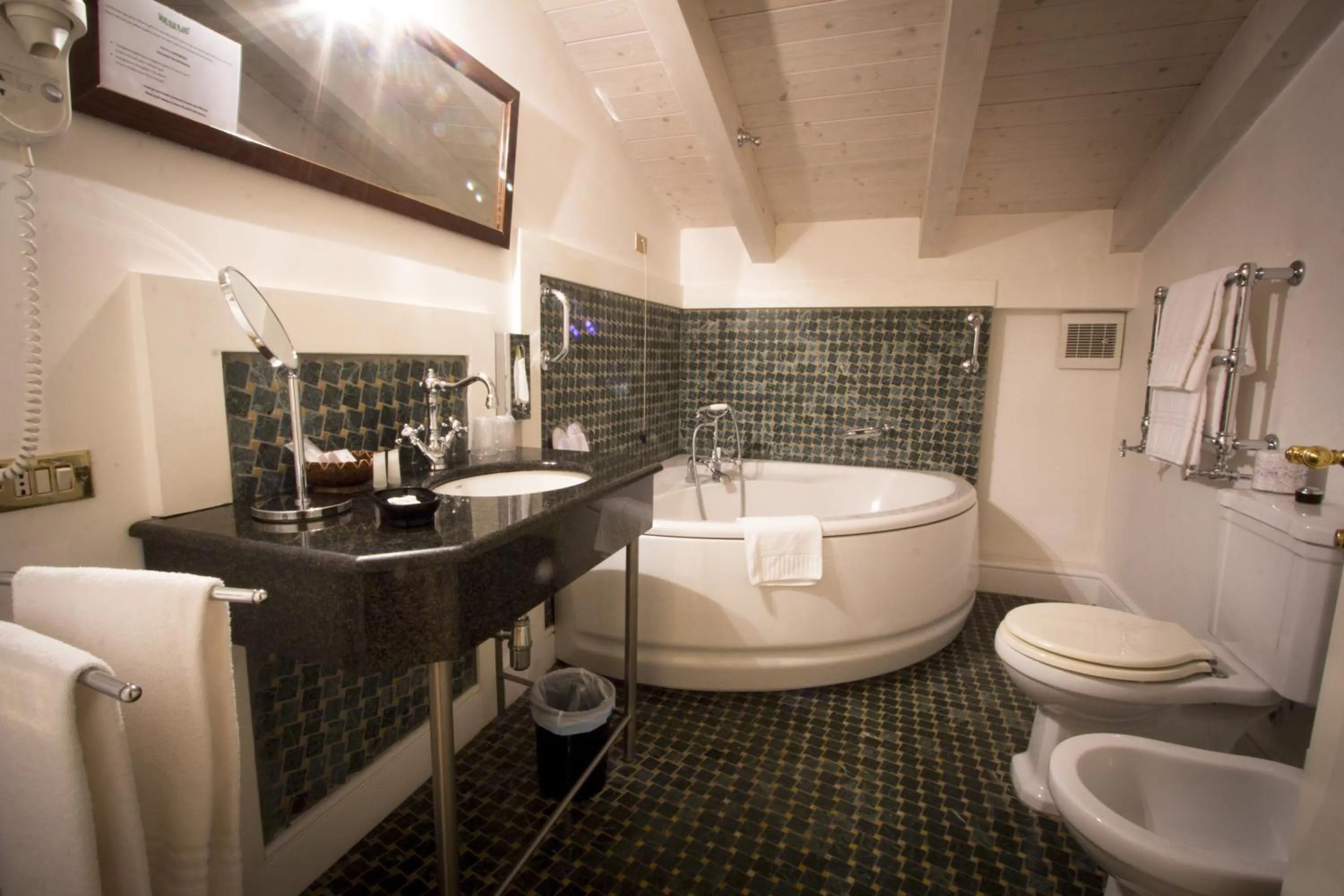 Toilet in Hotel Terranobile Metaresort