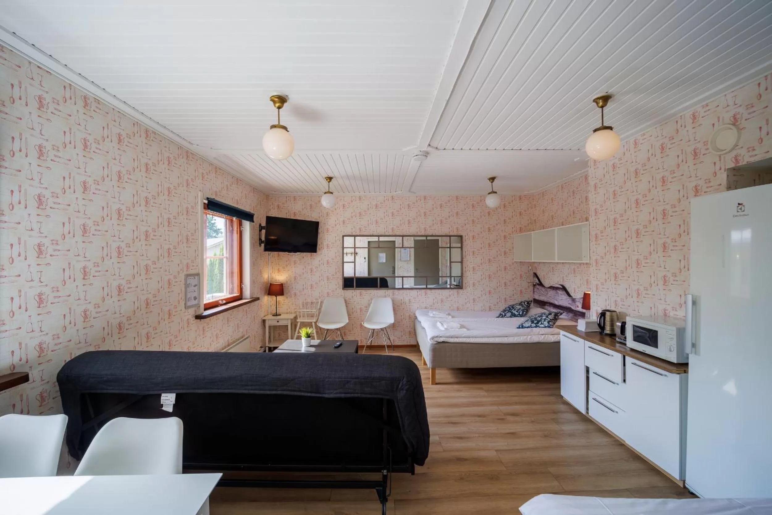 Bed in Hotelli Uninen Tampere