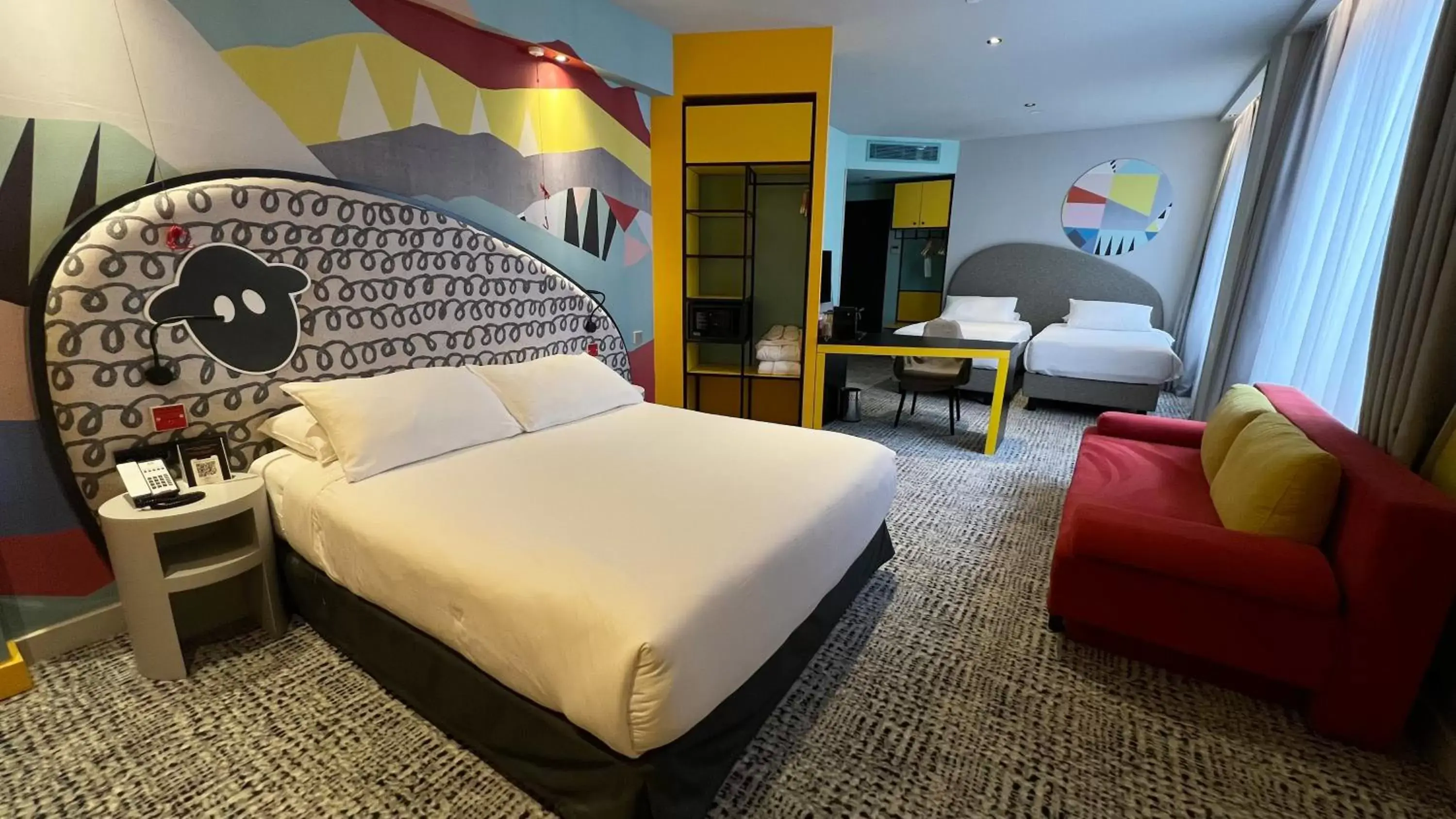 Bedroom, Bed in ibis Styles Tbilisi Center
