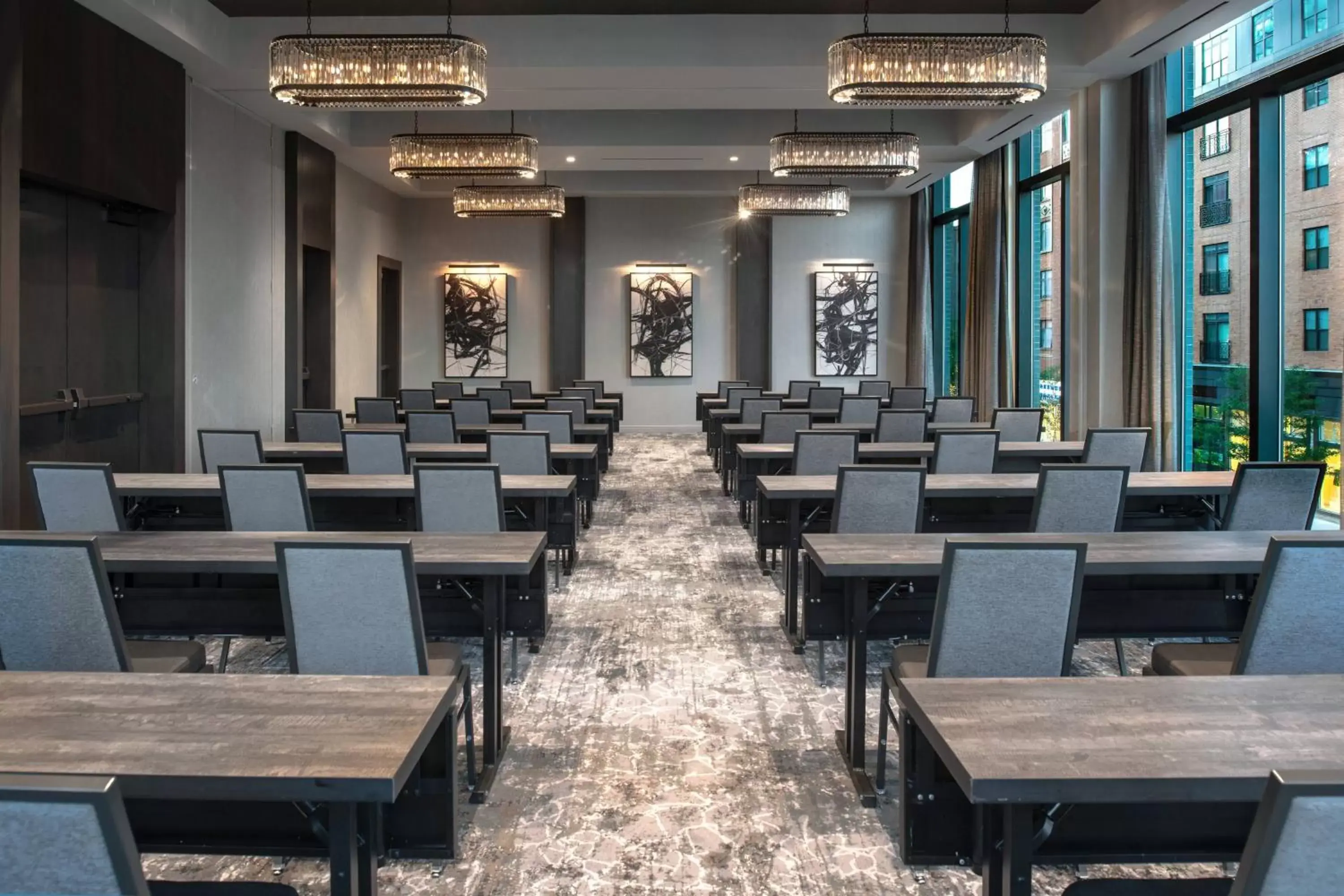 Meeting/conference room in The Row Hotel at Assembly Row, Autograph Collection by Marriott