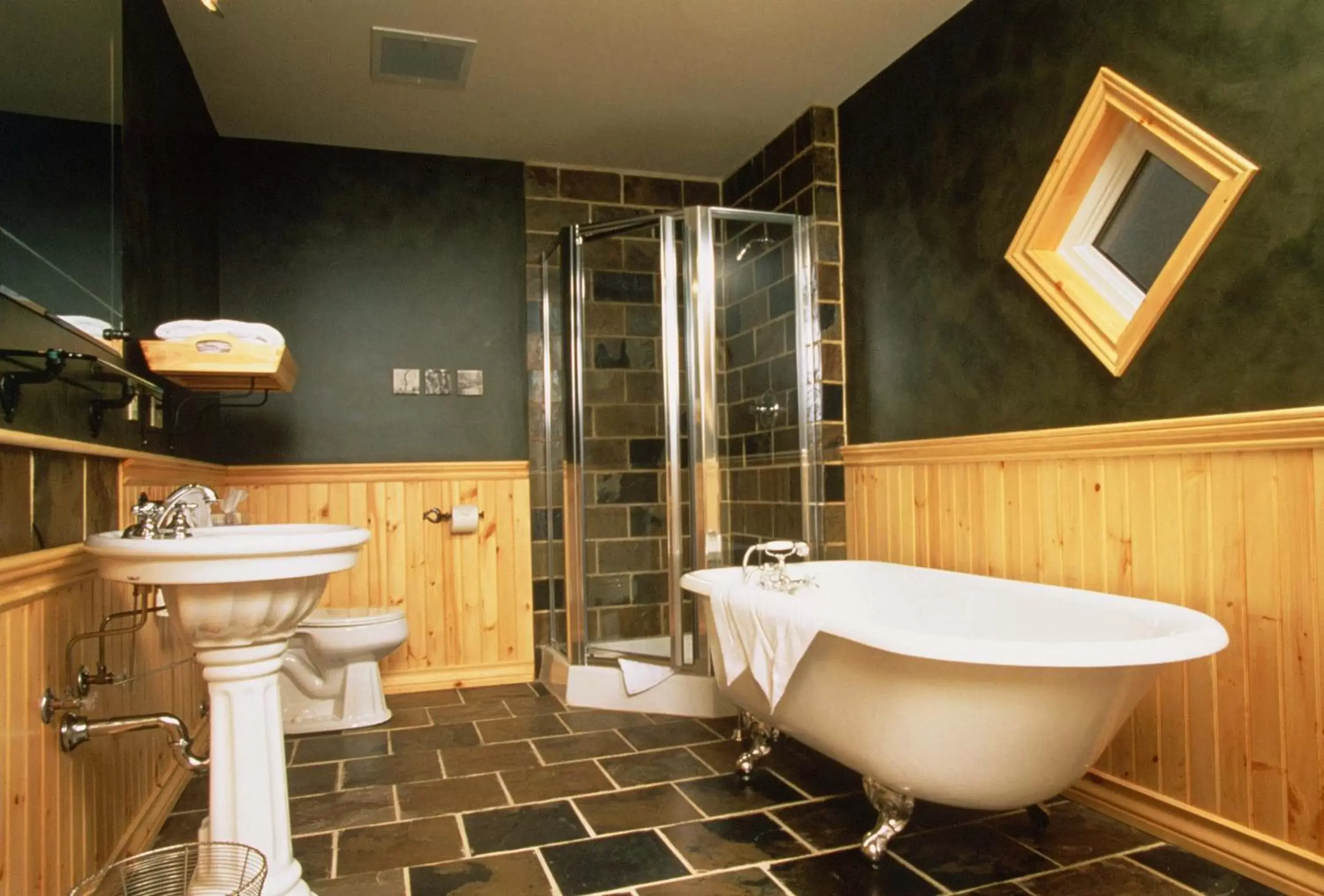 Bathroom in Buffalo Mountain Lodge