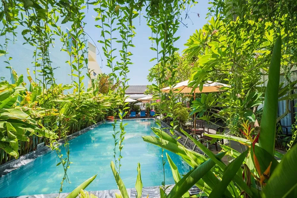 Swimming pool in Coco Island Villa