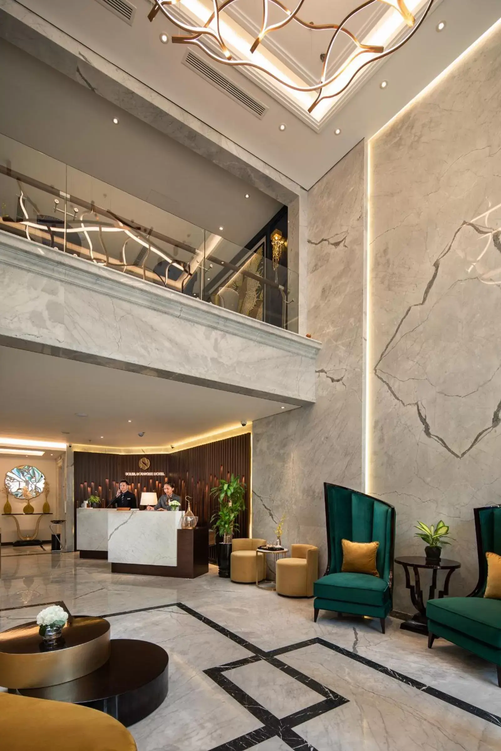 Lobby or reception in Soleil Boutique Hotel Hanoi Lobby or reception in Soleil Boutique Hotel Hanoi