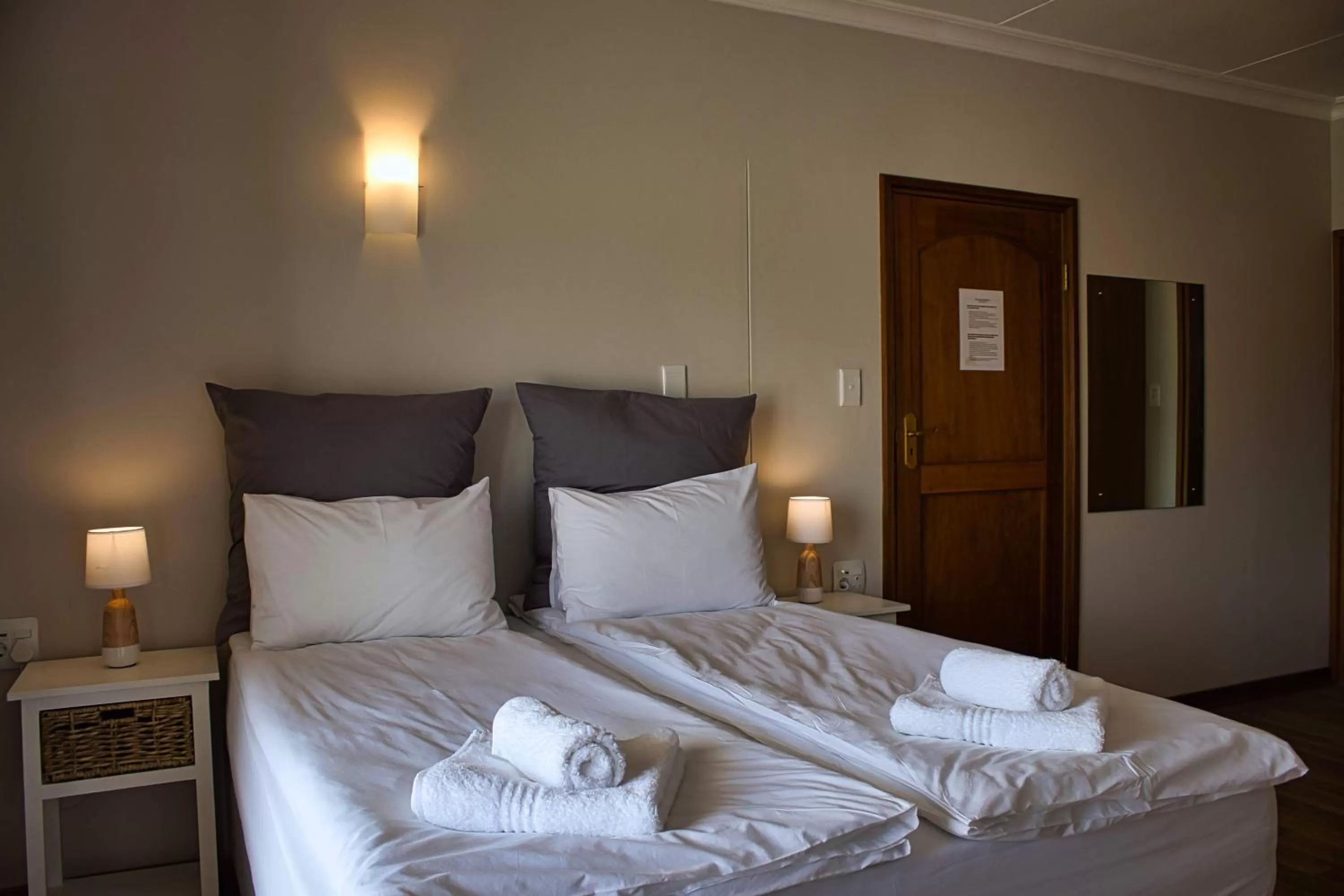 Bed in Kramersdorf Guesthouse