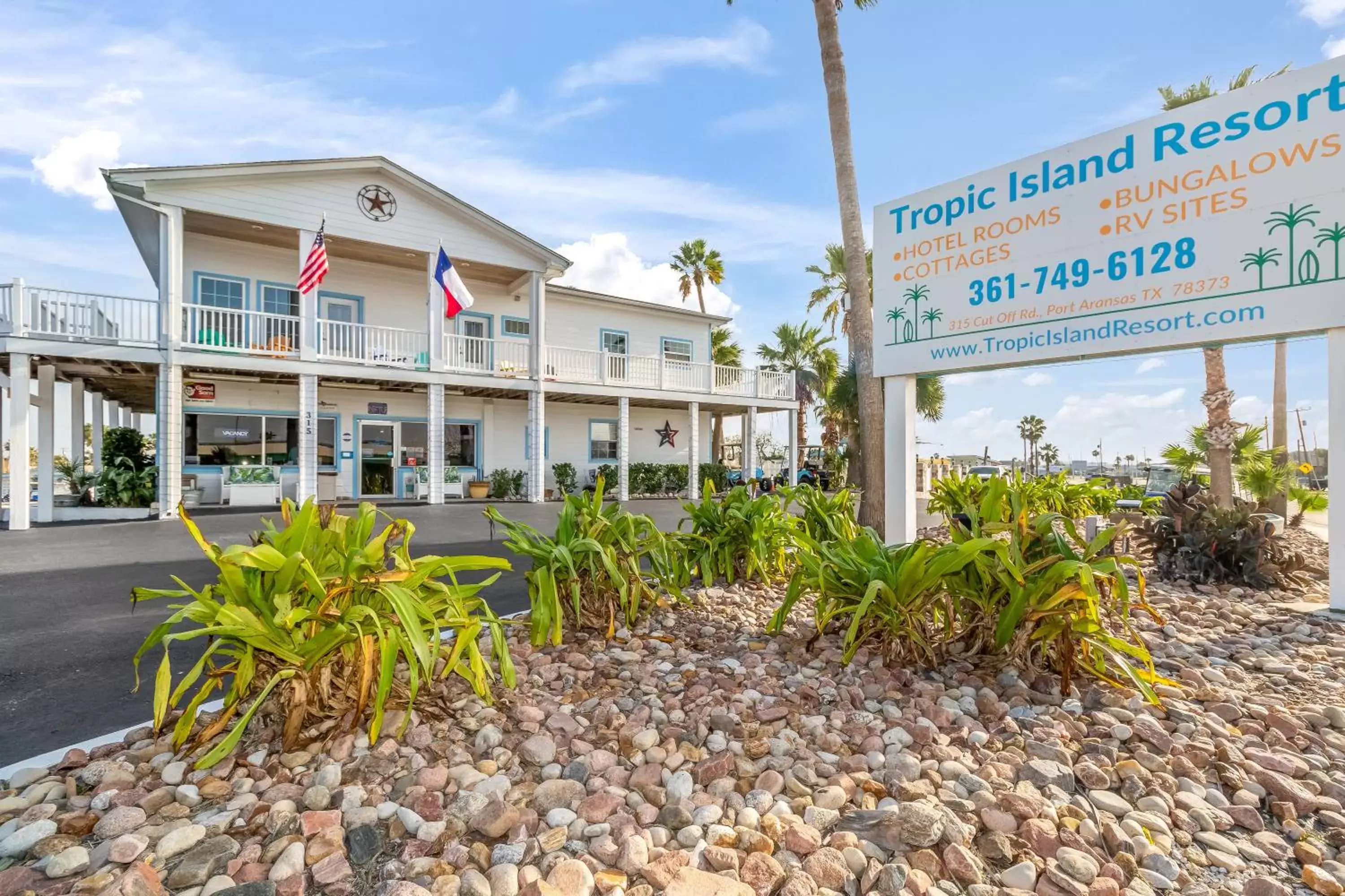 Property Building in Tropic Island Resort