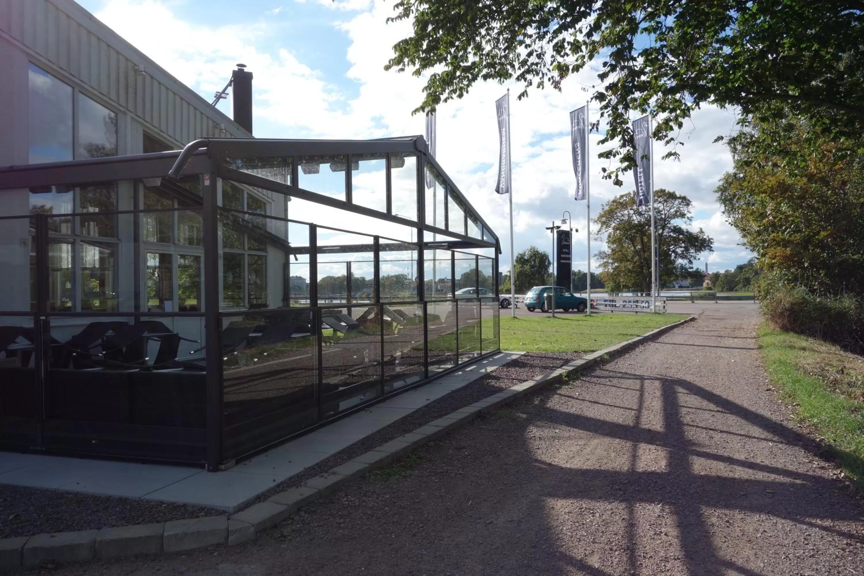 Balcony/Terrace in Hotell Svanen