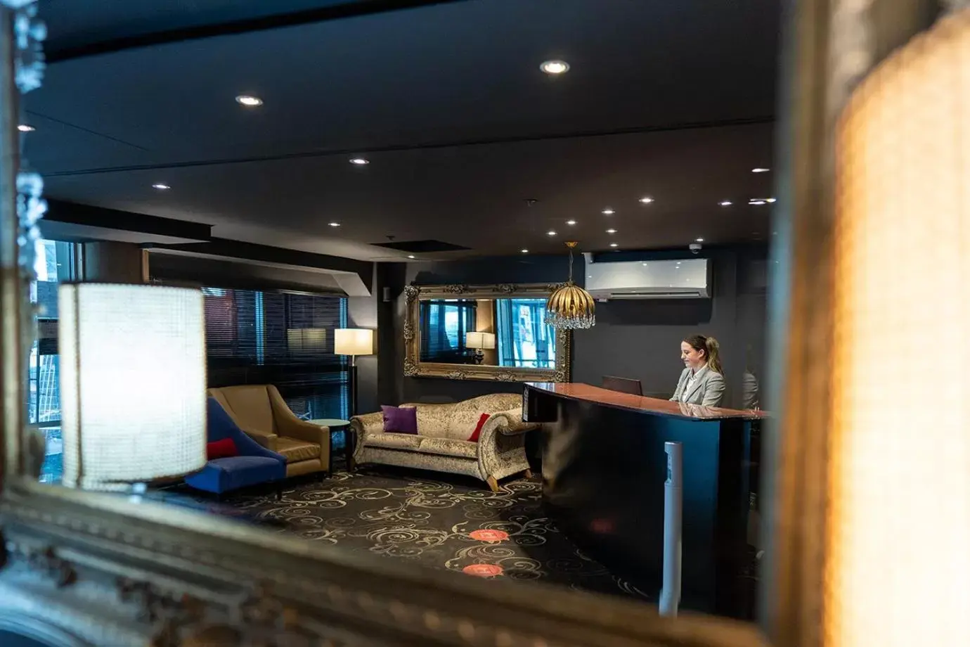Lobby or reception in Mercure Wellington Central City Hotel and Apartments Lobby or reception in Mercure Wellington Central City Hotel and Apartments