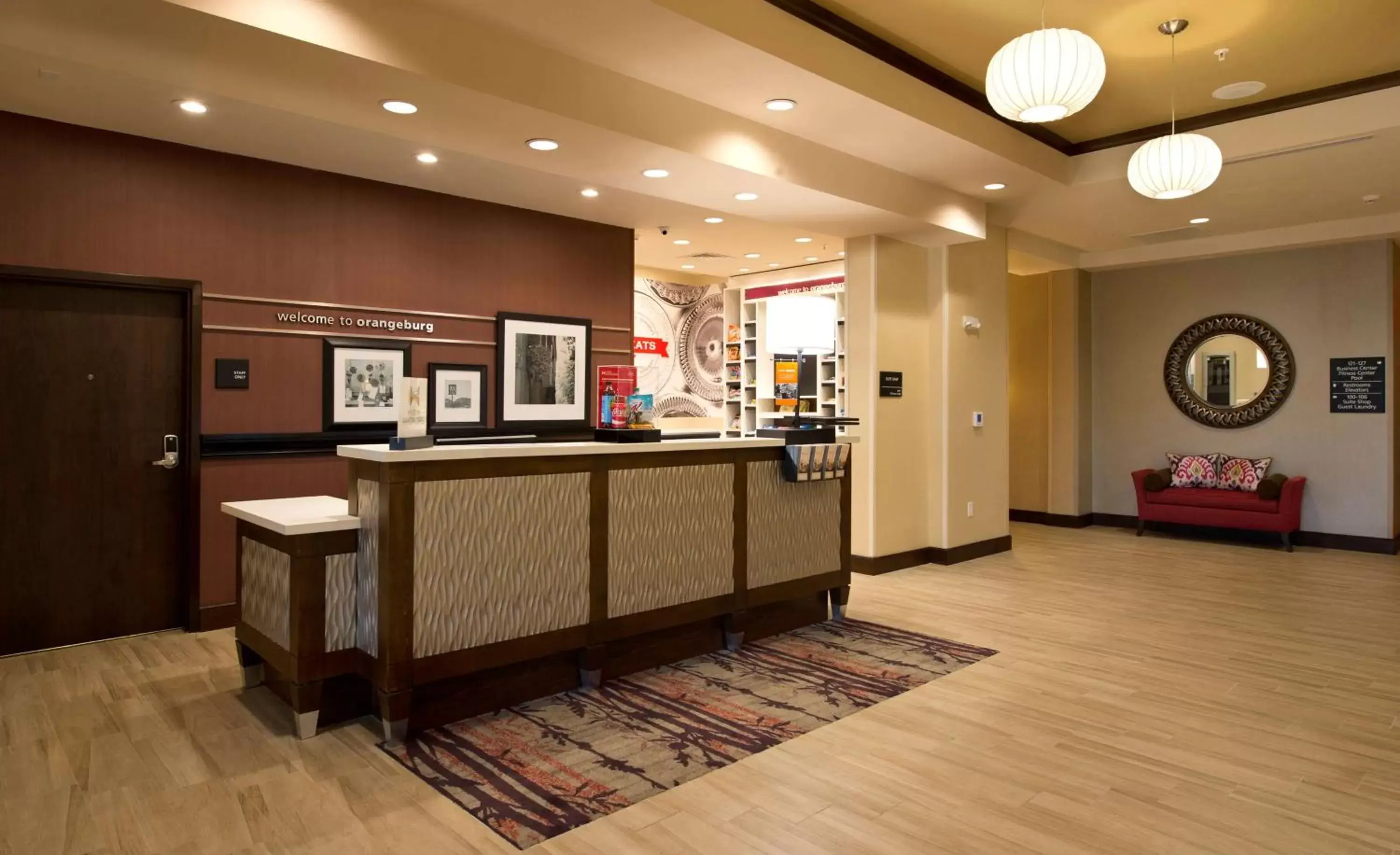 Lobby or reception, Lobby/Reception in Hampton Inn & Suites Orangeburg, SC