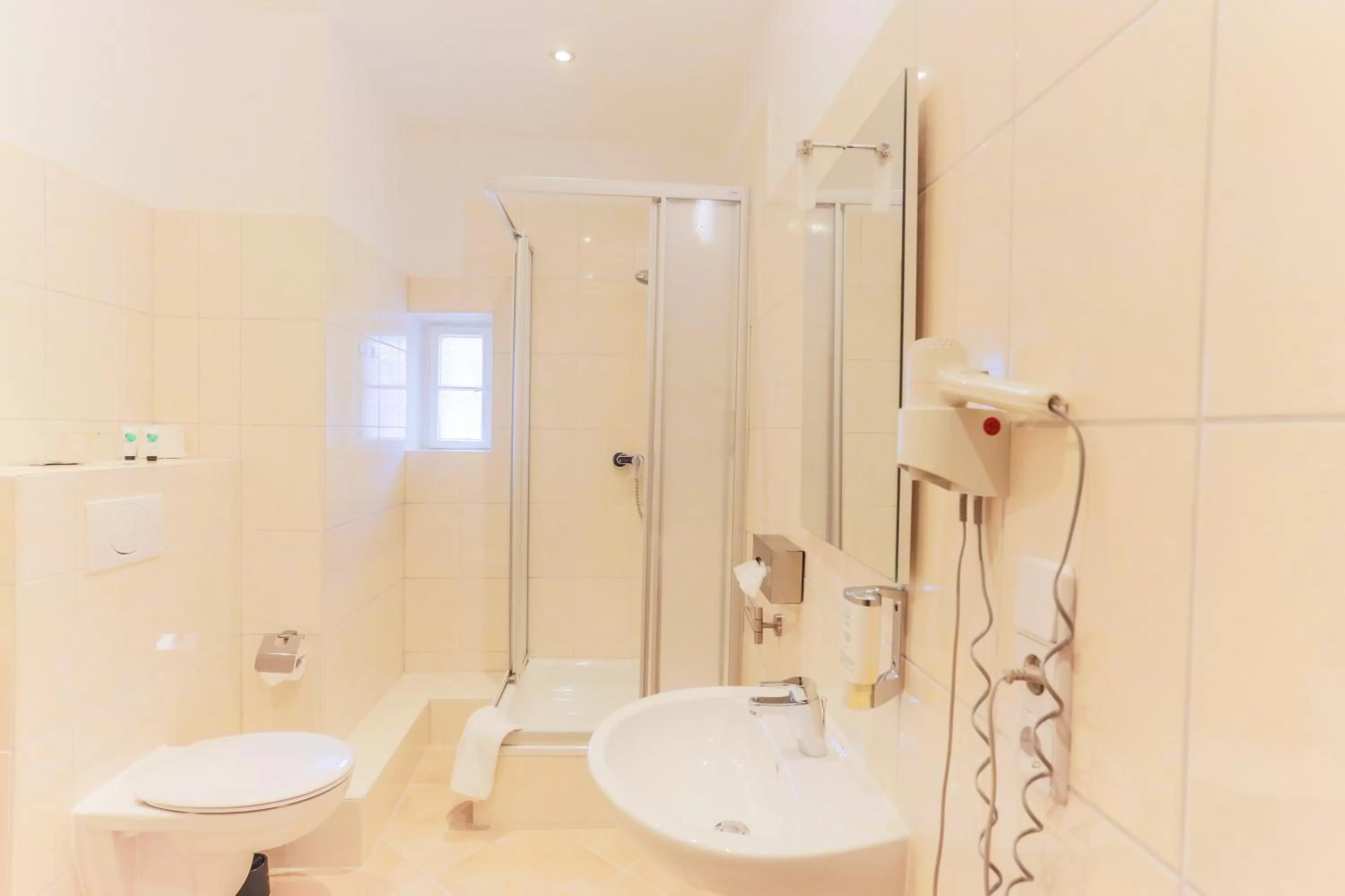 Bathroom in Hotel Zur Alten Oder- Frankfurt-Oder