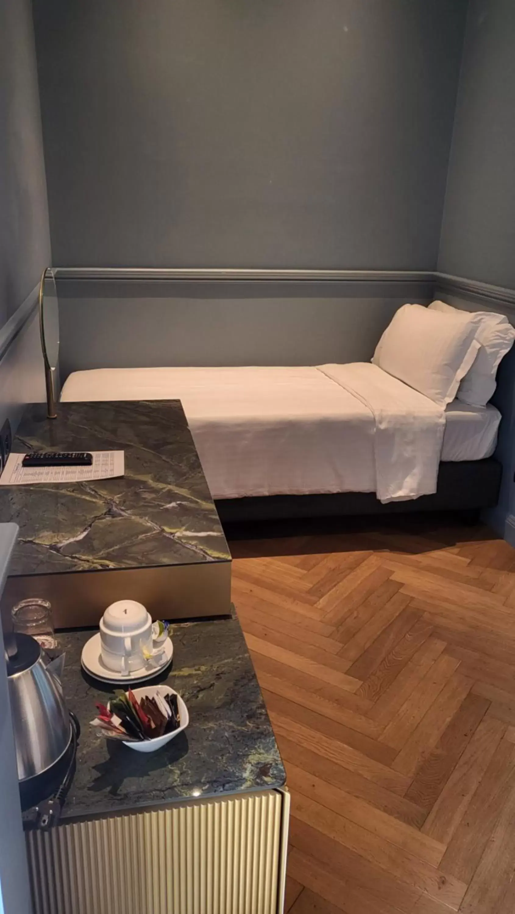 Bed in Hotel Berna