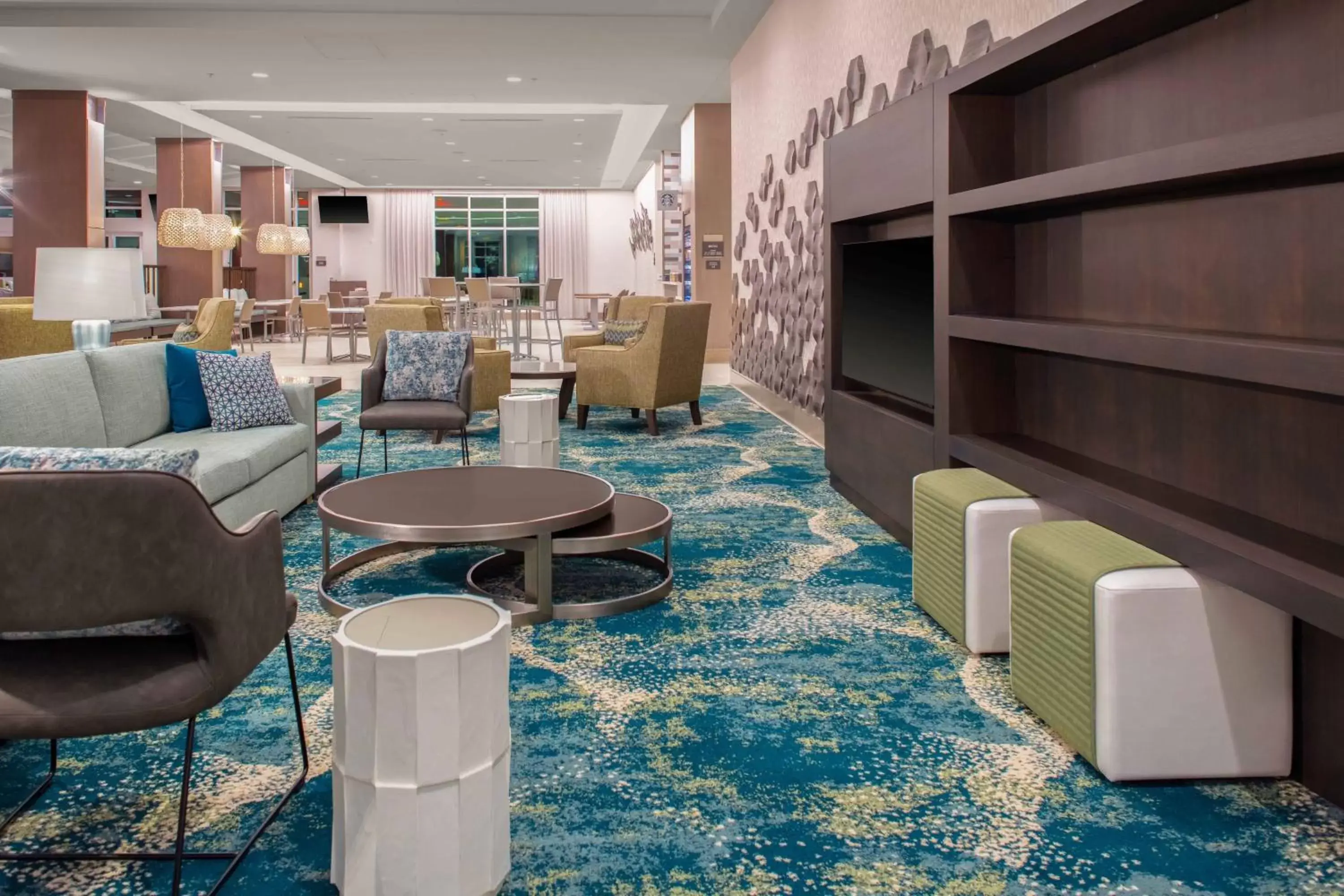 Lobby or reception, Seating Area in Residence Inn by Marriott Jekyll Island